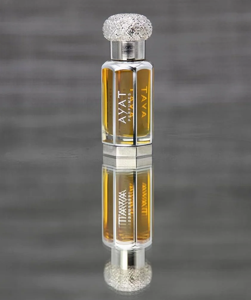 AYAT PERFUMES – Ekstrakt do perfum 12 ml | piękna butelka w eleganckiej pudełku | Attar unisex bez alkoholu | długotrwały olejek zapachowy | arabski zapach produkowany w Dubaju (Oriental Magic)