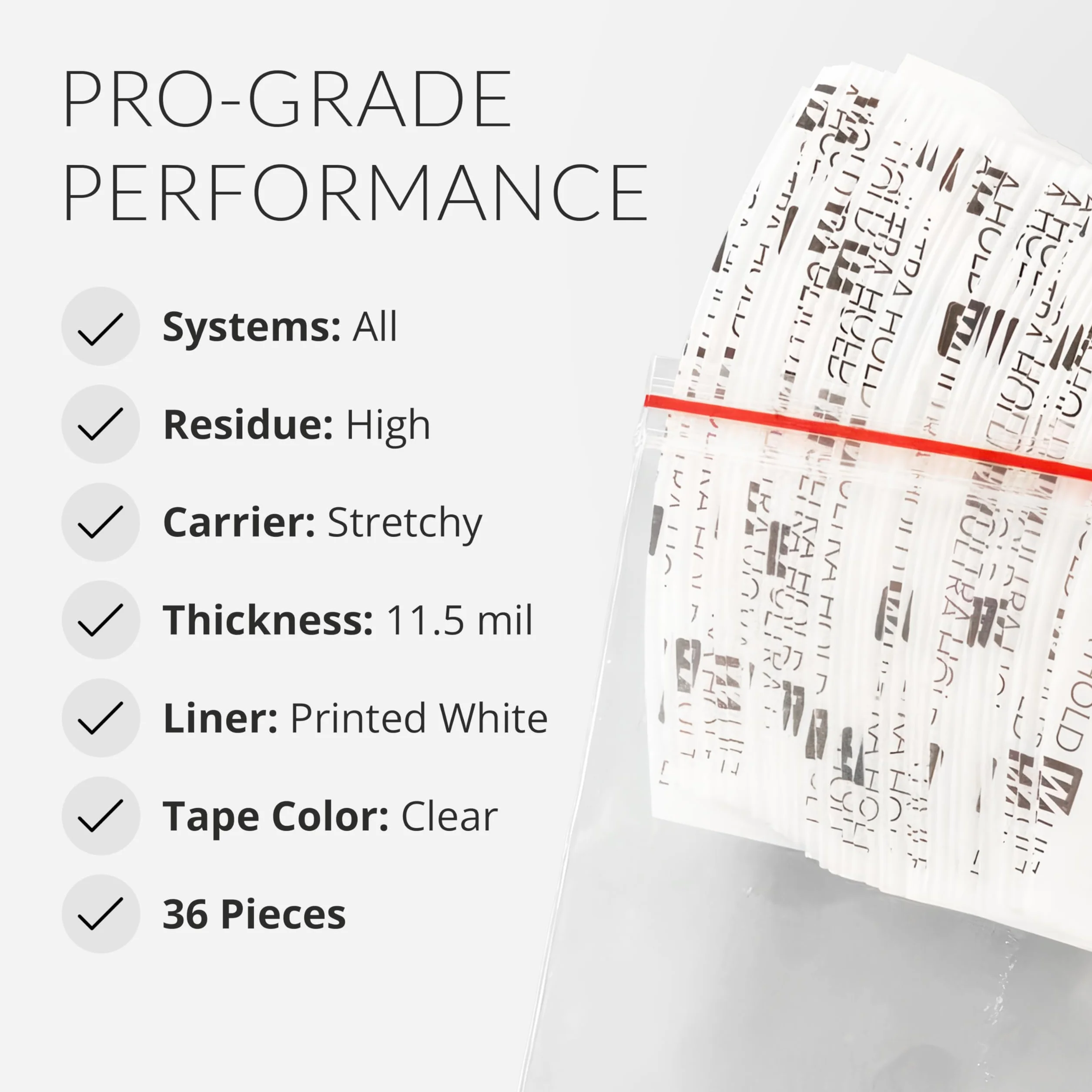Walker Tape Ultra Hold C Contour 36 sztuk