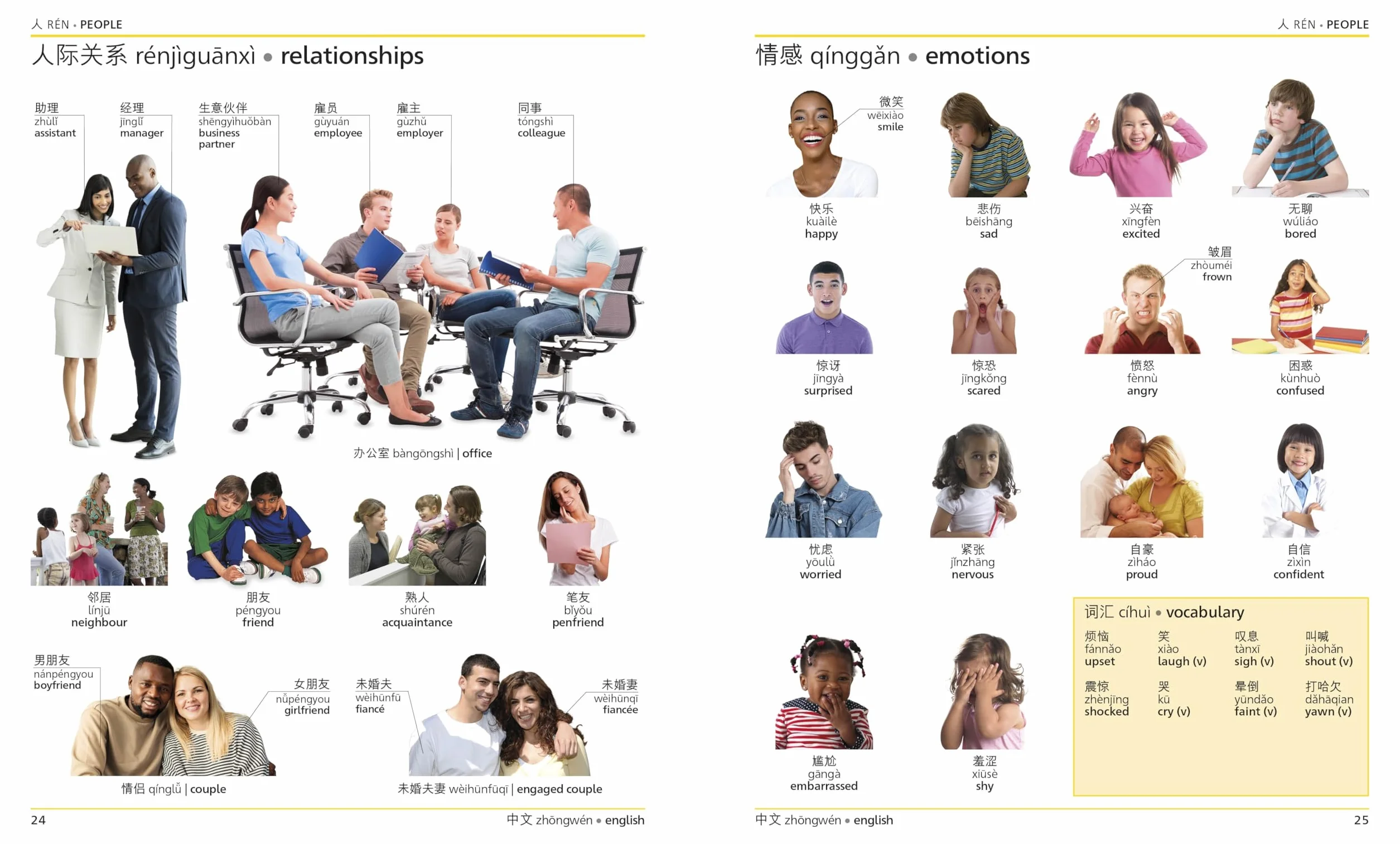 Mandarin Chinese English Bilingual Visual Dictionary