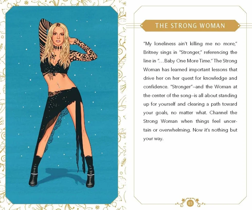 Britney Spears Oracle: A Deck and Guidebook to Be Stronger Than Yesterday