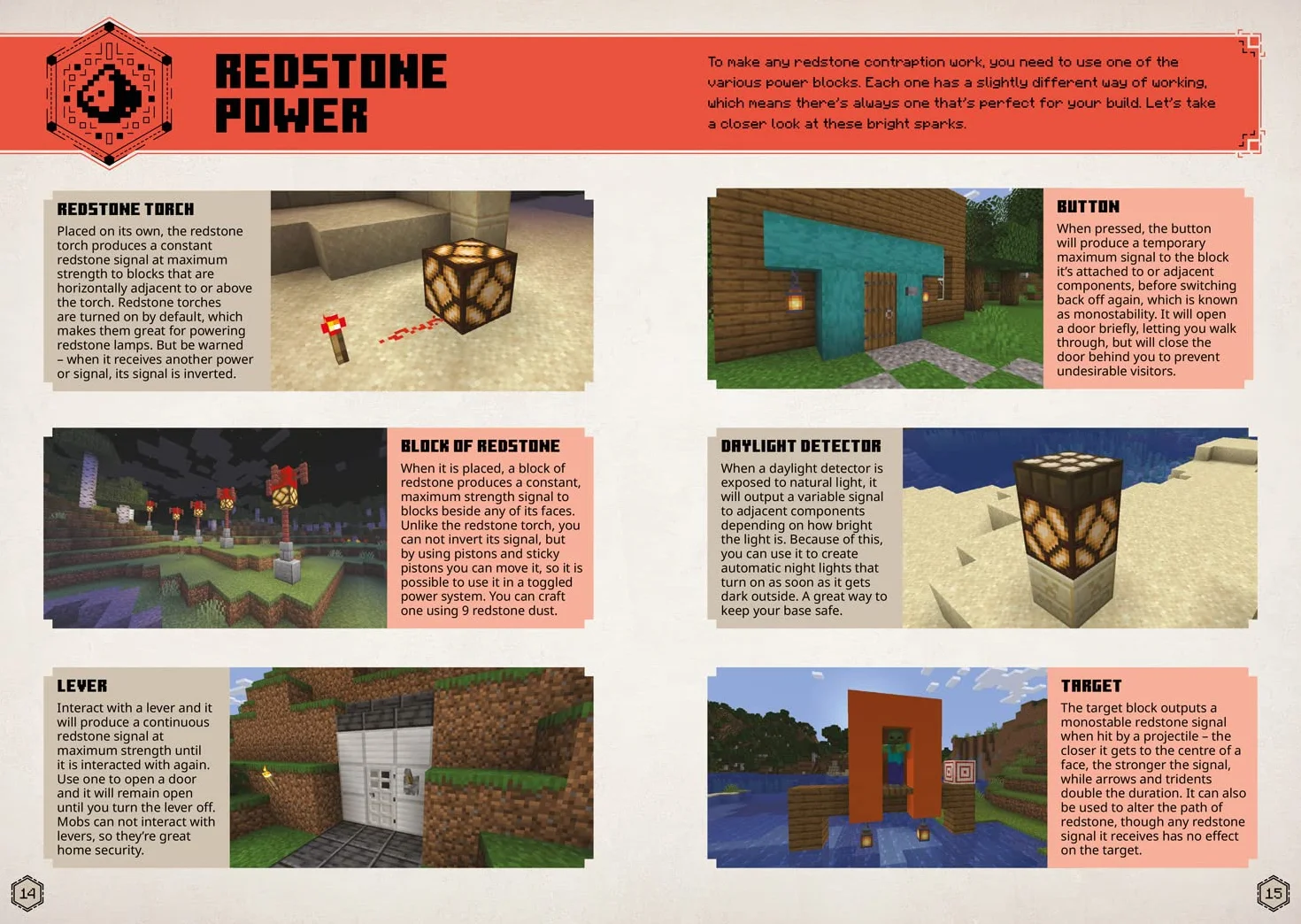 All New Official Minecraft Redstone Handbook: The Latest Updated & Revised Essential Guide Book for the Best Selling Video Game of All Time