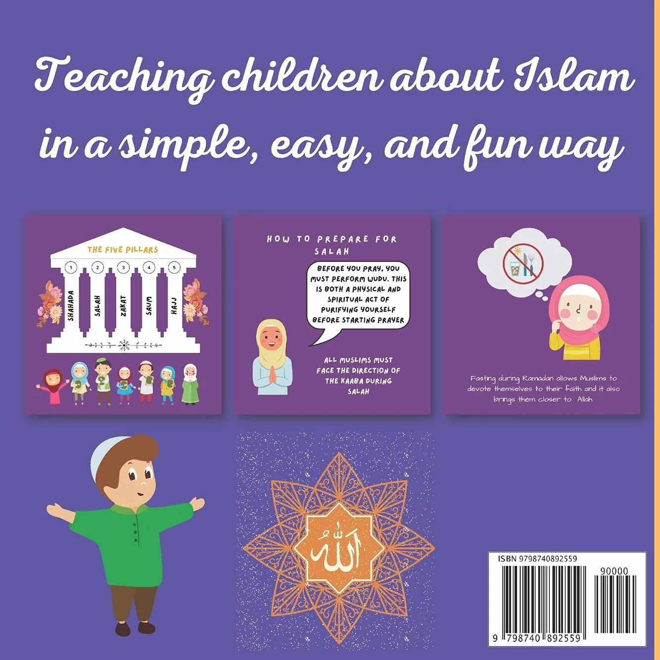 Five Pillars of Islam: Easy to Understand Islamic Book for Kids | Teach Your Child About Islam In A Simple, Easy, Fun and Educational Way: 3