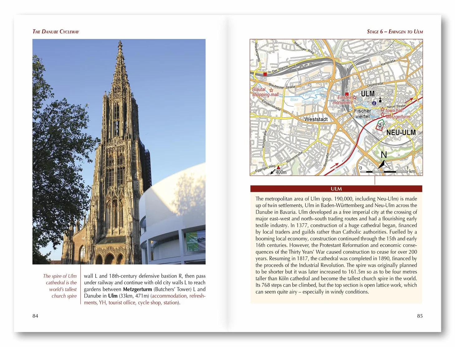 The danube cycleway volume 1: Eurovelo 6 - From the Source in the Black Forest to Budapest