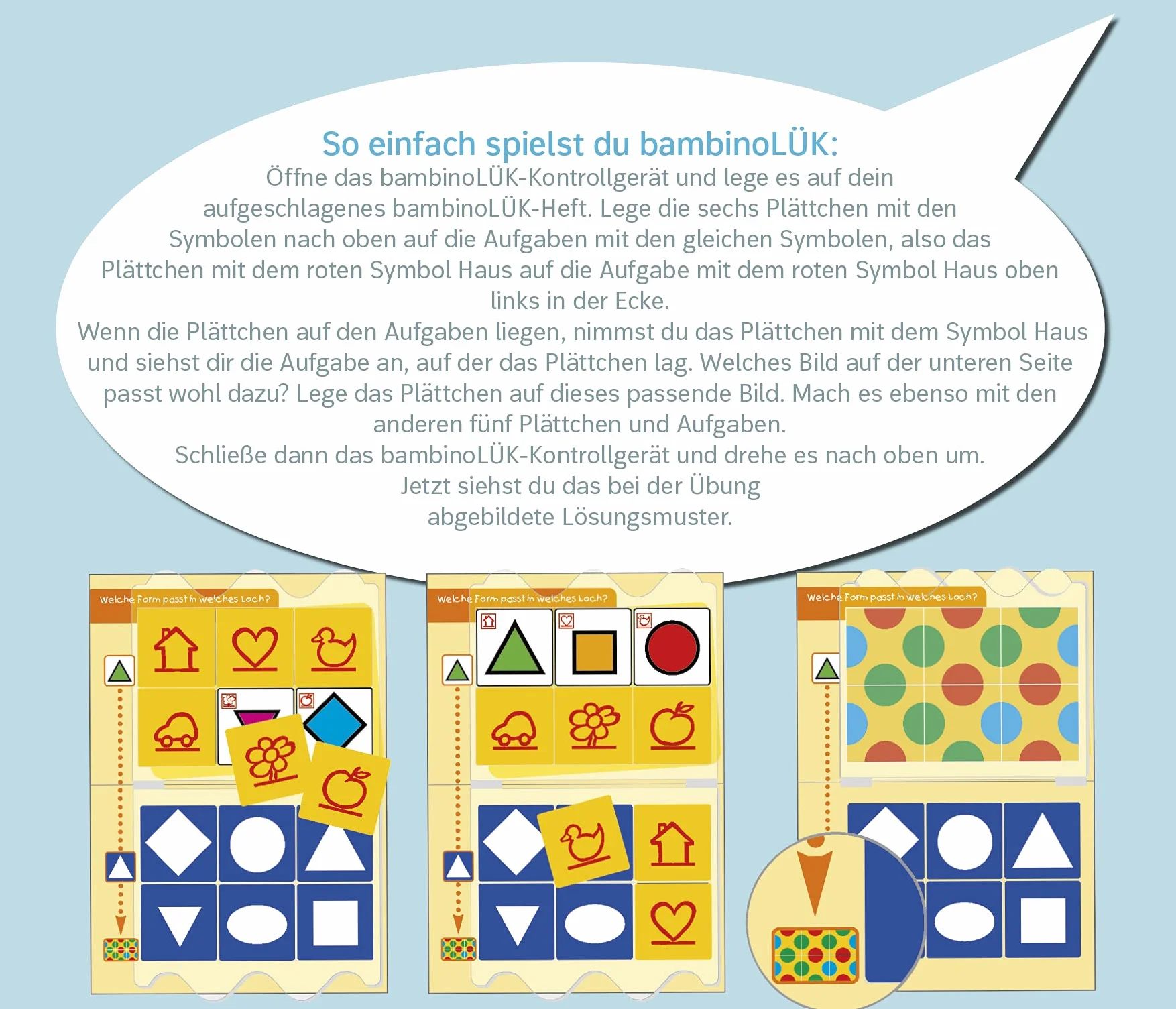 bambinoLÜK-Set Logisches Denken: 3/4/5 Jahre