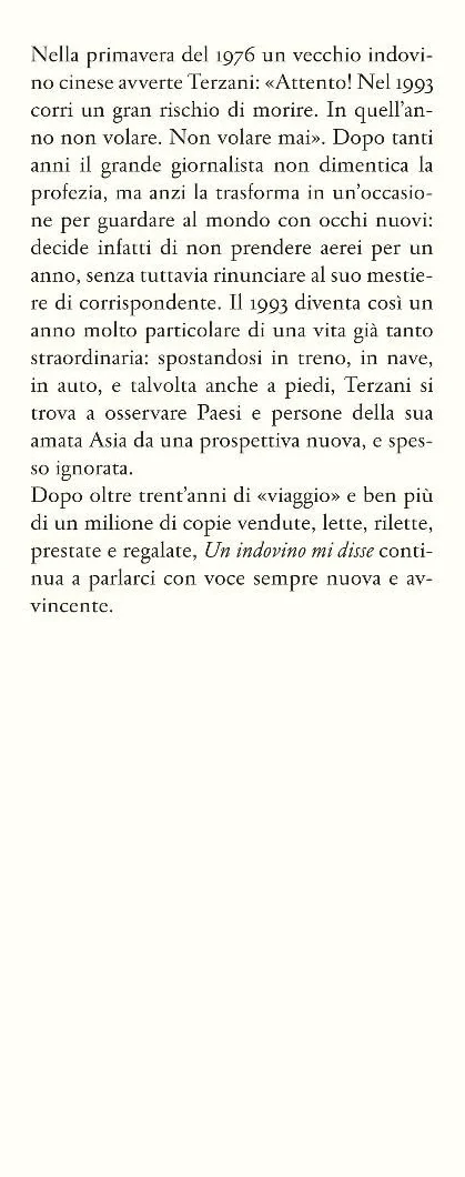 Un indovino mi disse