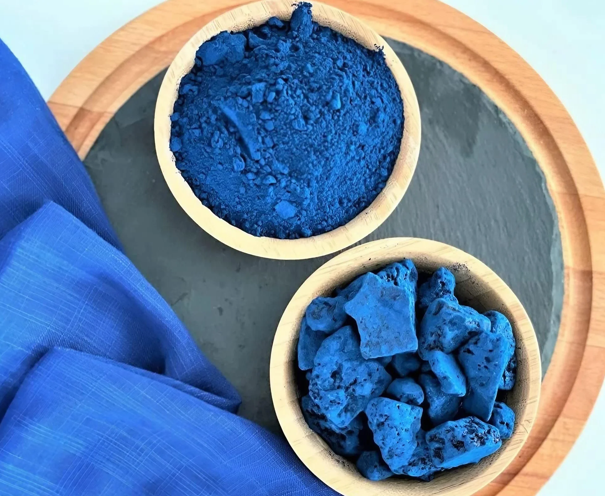 Oryginalny Nila Bleu Maroko Proszek – Naturalny niebieski pigment do włosów i skóry – 100% naturalny proszek rozjaśniający – ciesz się teraz tajnikami Orientu