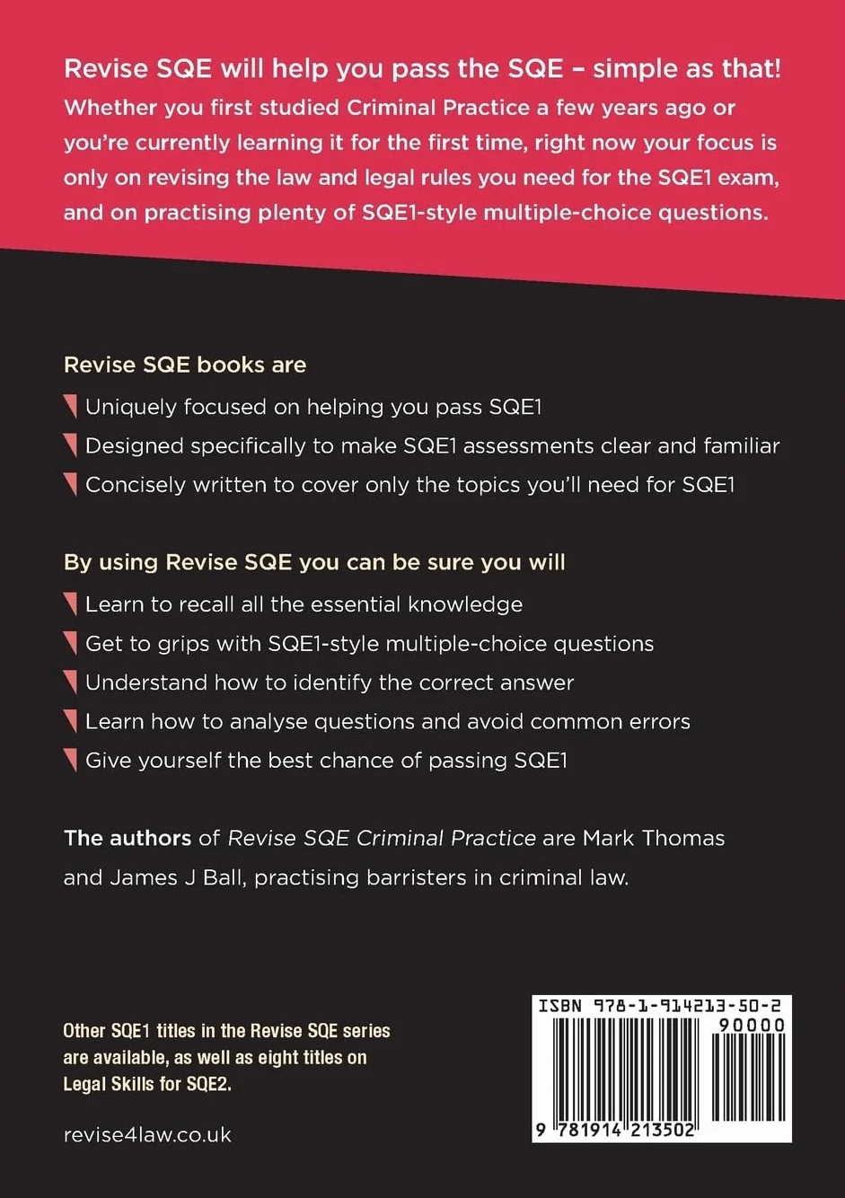 Revise SQE Criminal Practice: SQE1 Revision Guide 2nd ed