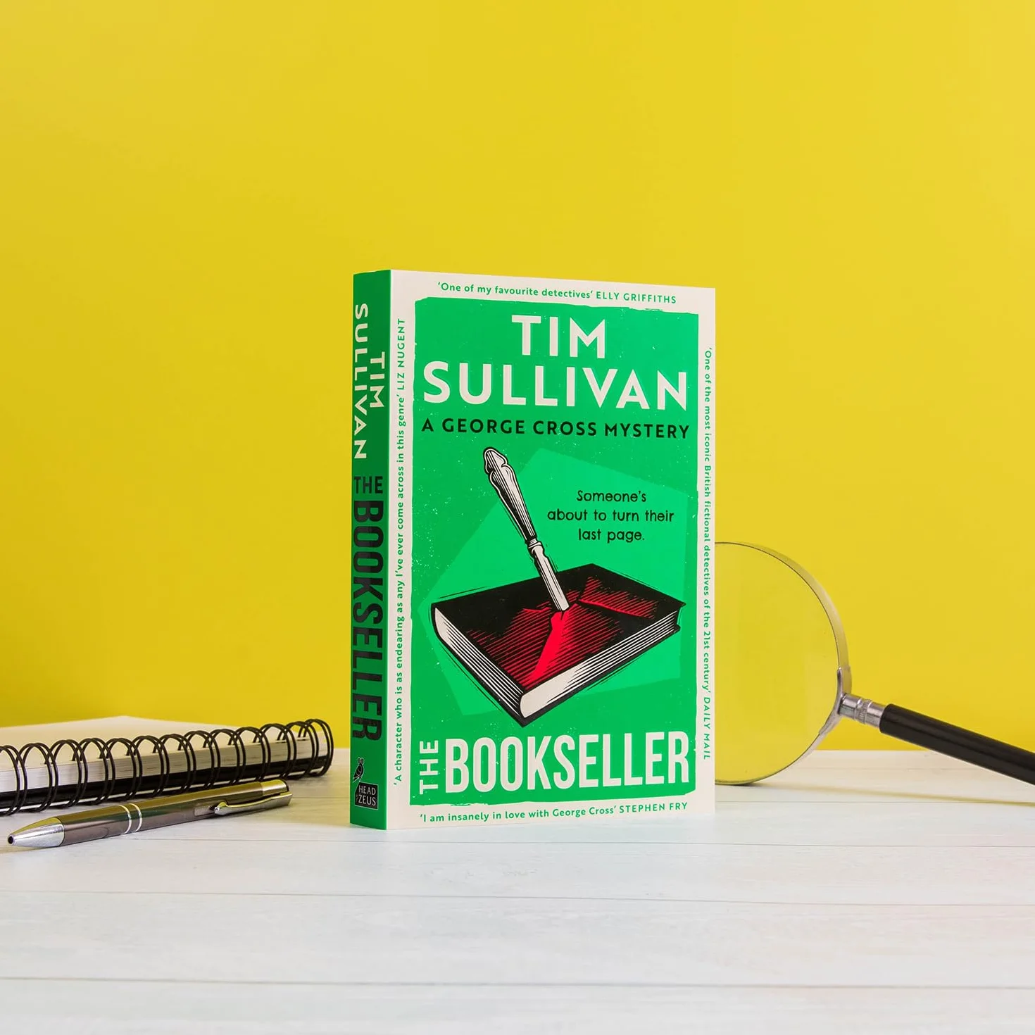 The Bookseller: The must-read twisty mystery featuring the unforgettable DS George Cross for 2026