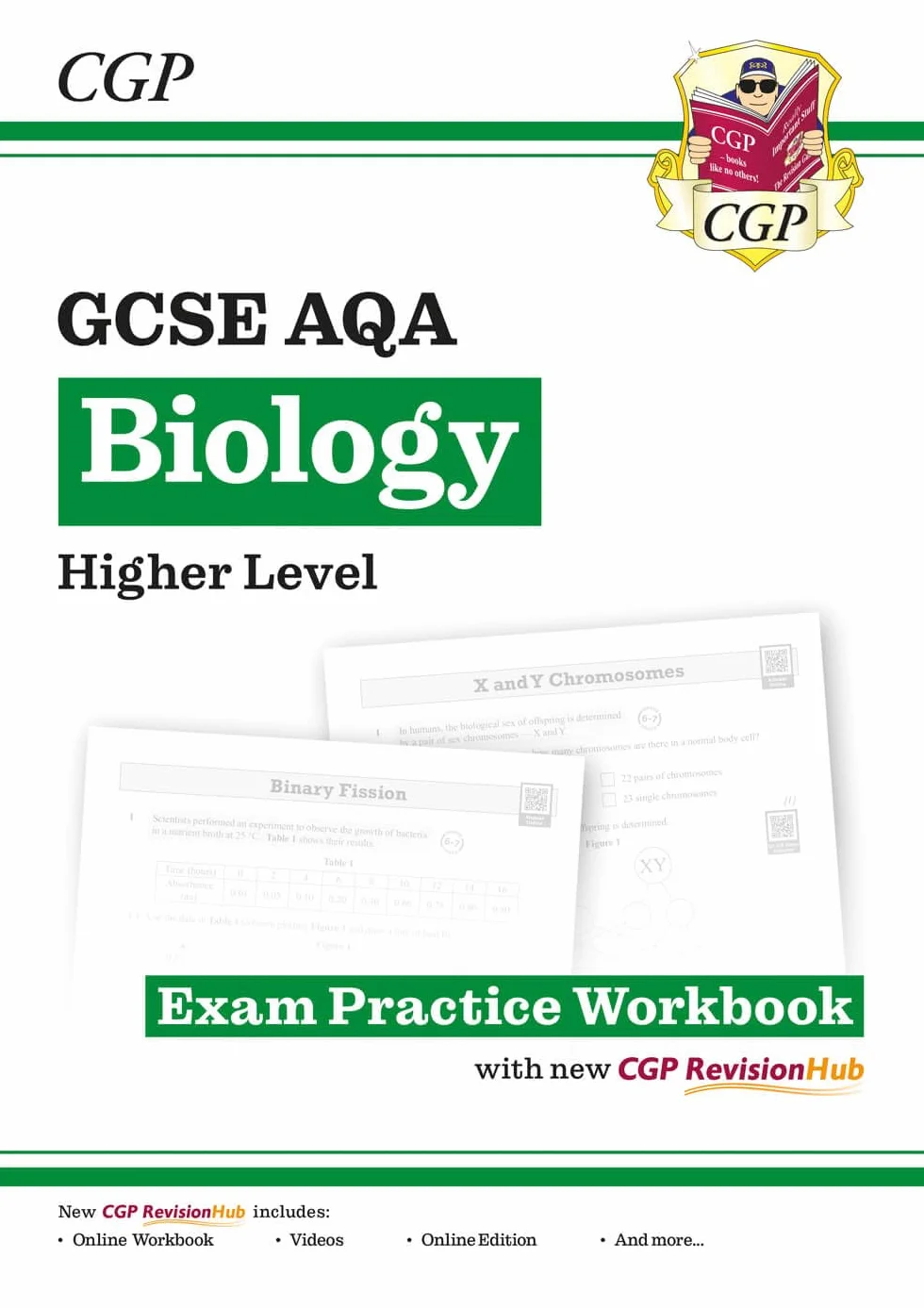 New GCSE Biology AQA Higher Exam Practice Workbook with CGP RevisionHub