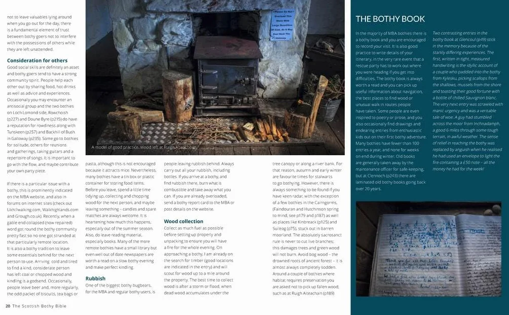 The Scottish Bothy Bible: The Complete Guide to Scotland's Bothies and How to Reach Them