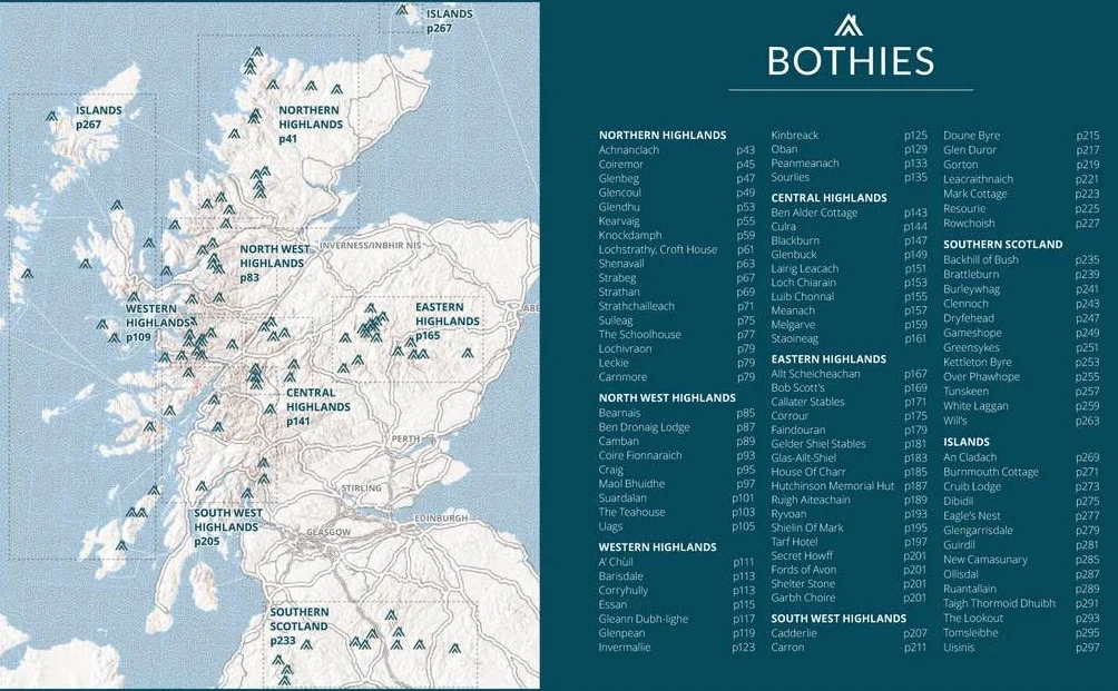 The Scottish Bothy Bible: The Complete Guide to Scotland's Bothies and How to Reach Them