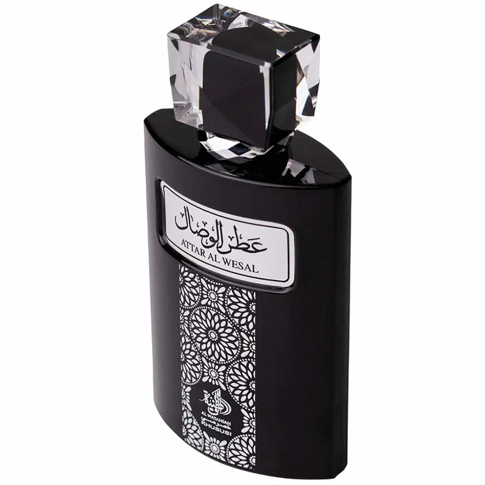 Al Wataniah Attar Al Wesal - Orientalne perfumy unisex z nutami drewna i przyprawami - intensywny i trwały zapach - 100 ml