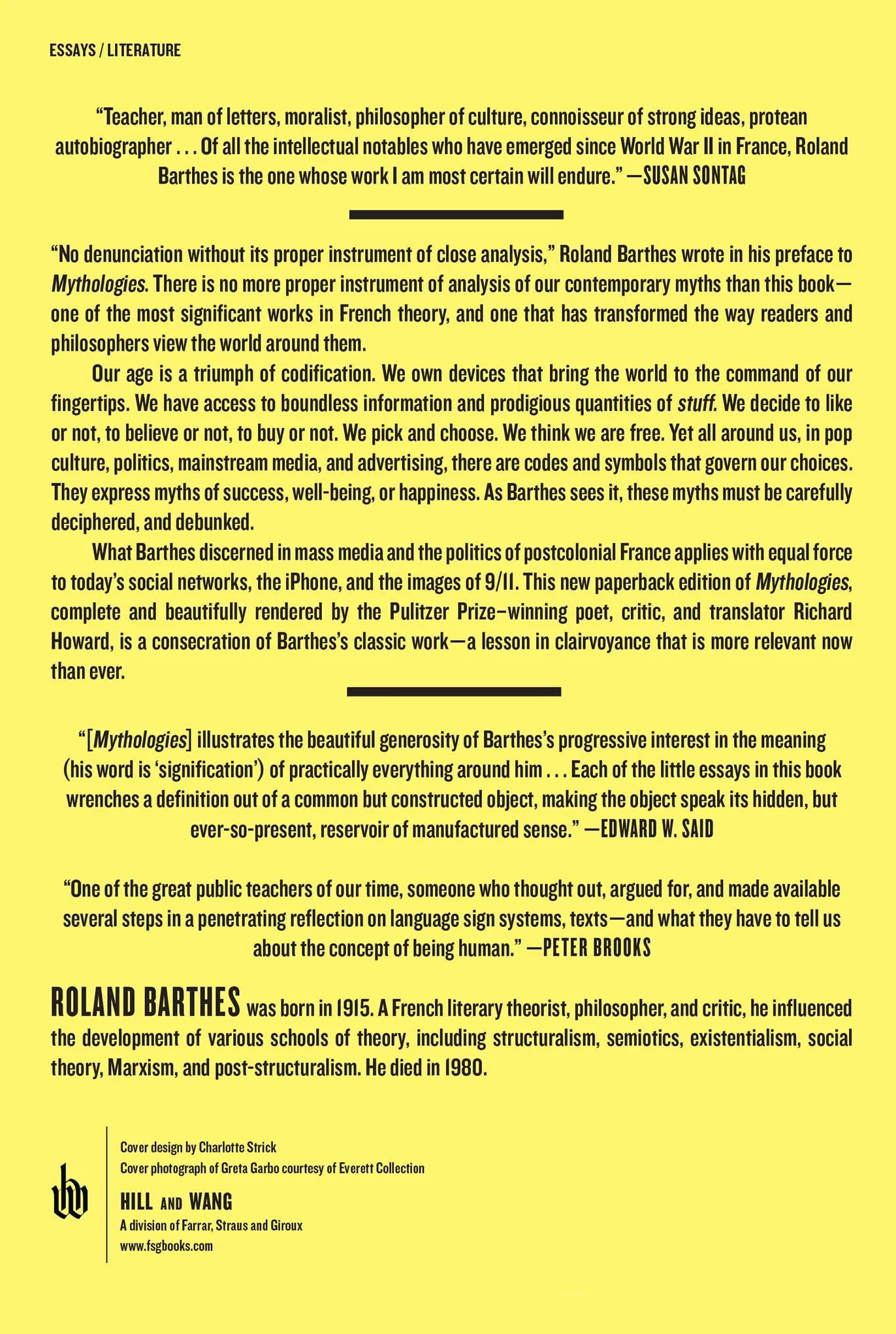 Mythologies: The Complete Edition, in a New Translation