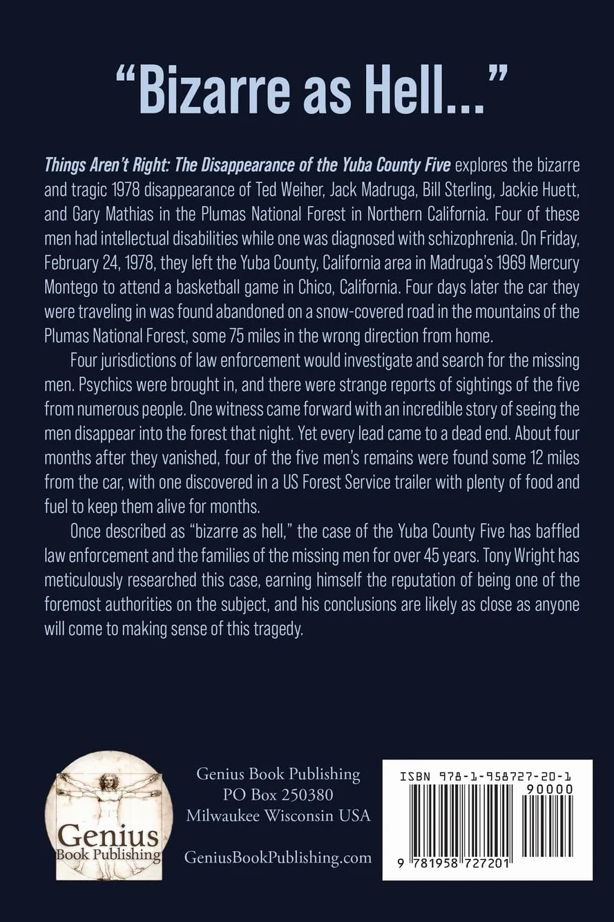 Things Aren't Right: The Disappearance of the Yuba County Five