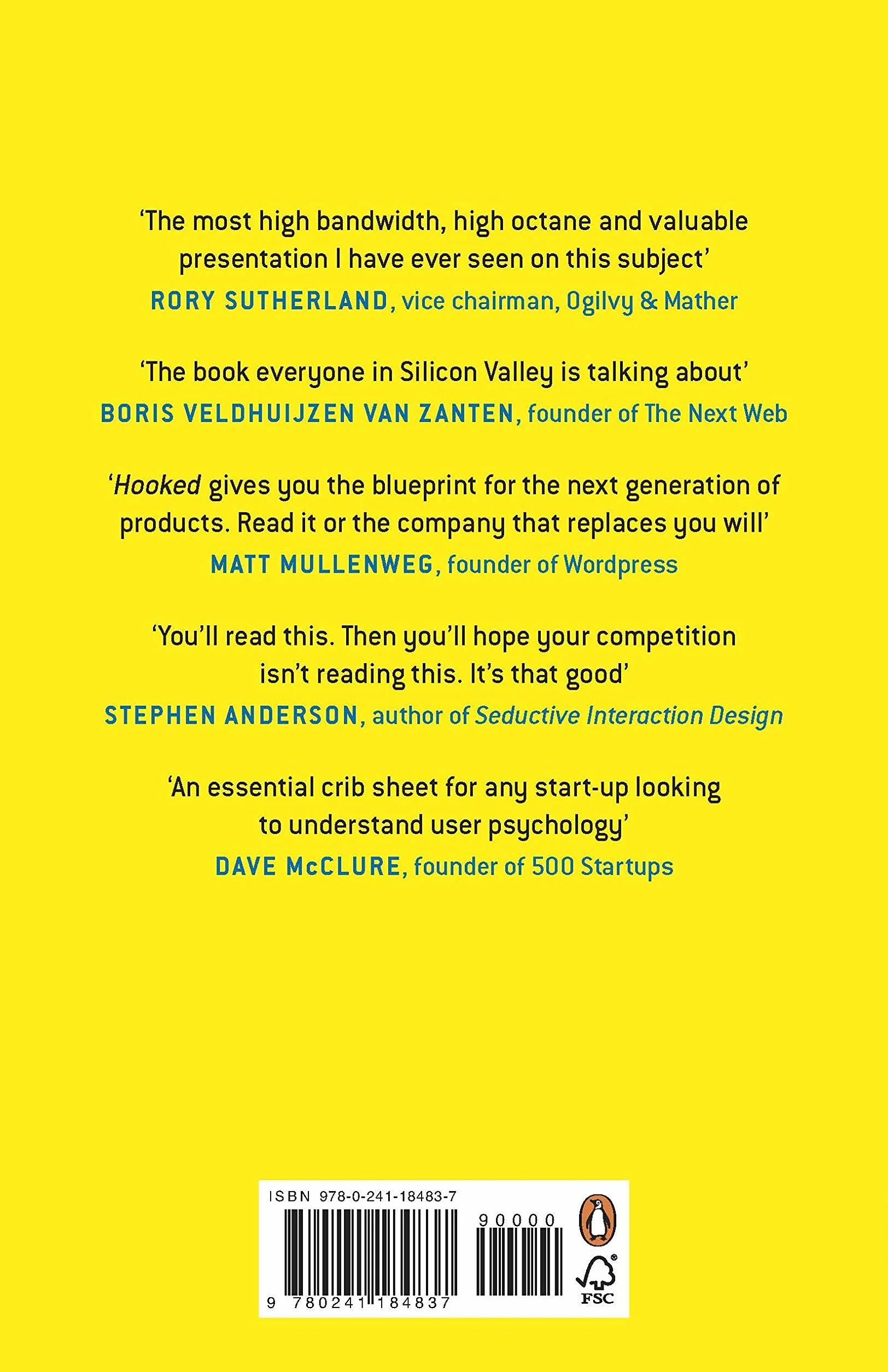 Hooked: How to Build Habit-Forming Products