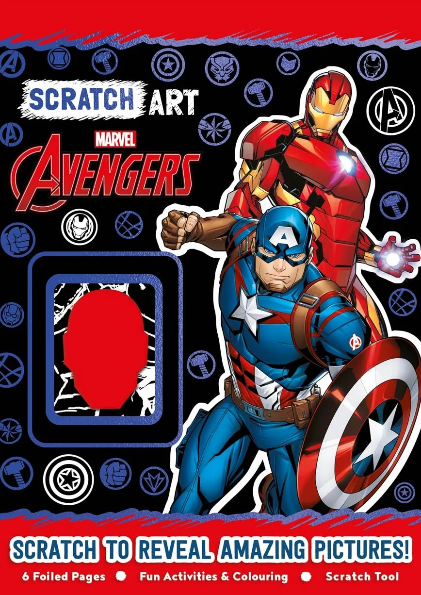 Marvel Avengers: Scratch Art