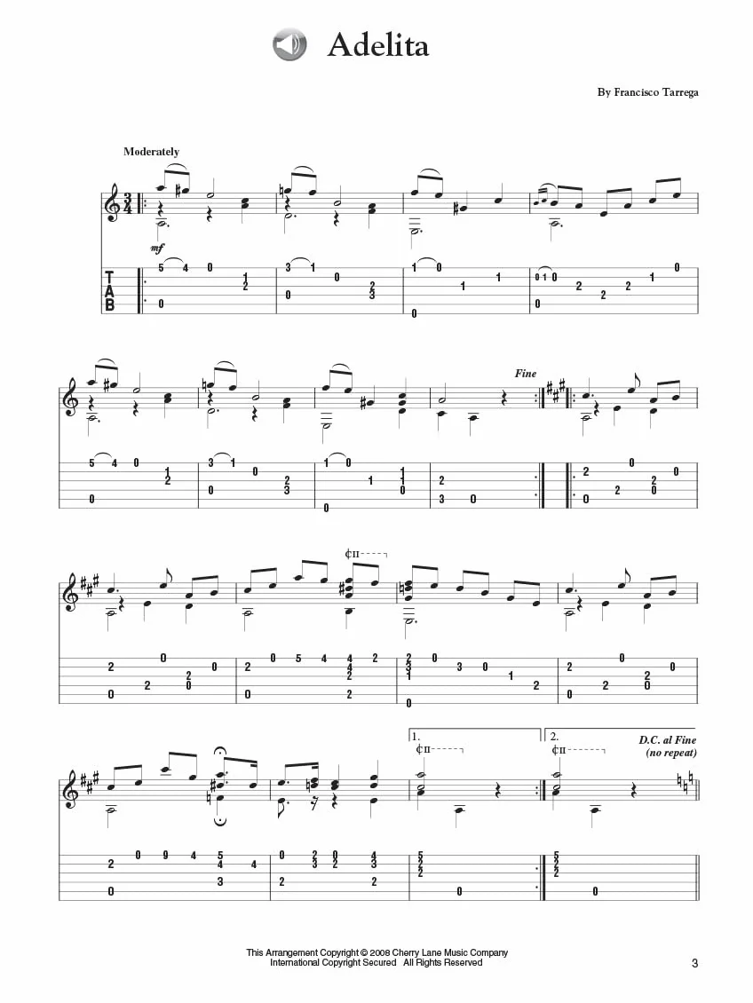 Mark phillips : 30 easy spanish guitar solos - recueil + enregistrement(s) en ligne: Guitar With Tablature