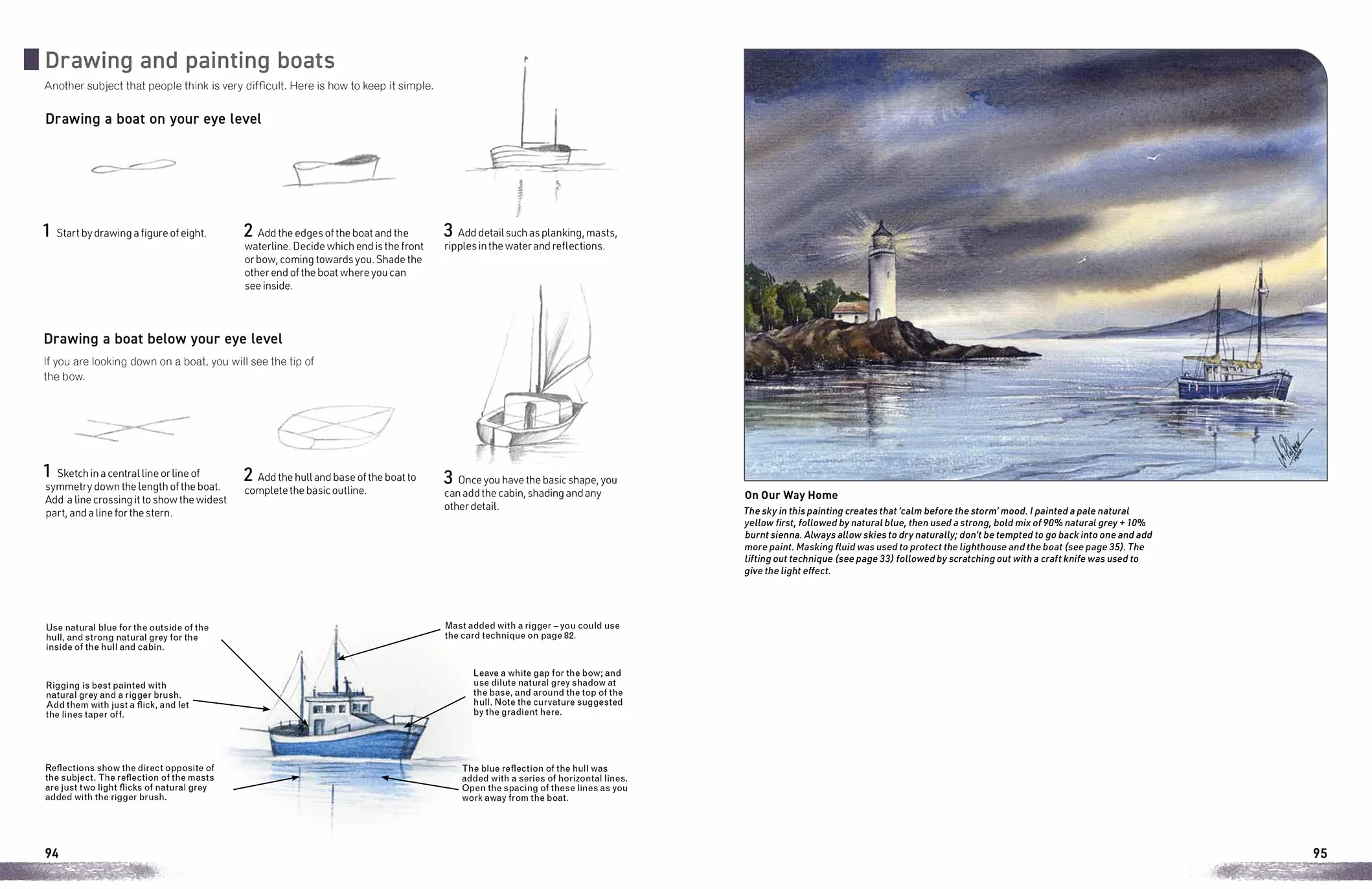 Watercolour for the Absolute Beginner: 10 Year Anniversary Edition: New Techniques, Projects and Inspiration with Full-Size Outlines