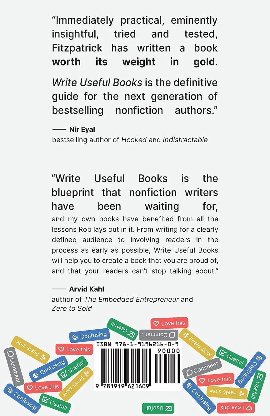 Write Useful Books: A modern approach to designing and refining recommendable nonfiction