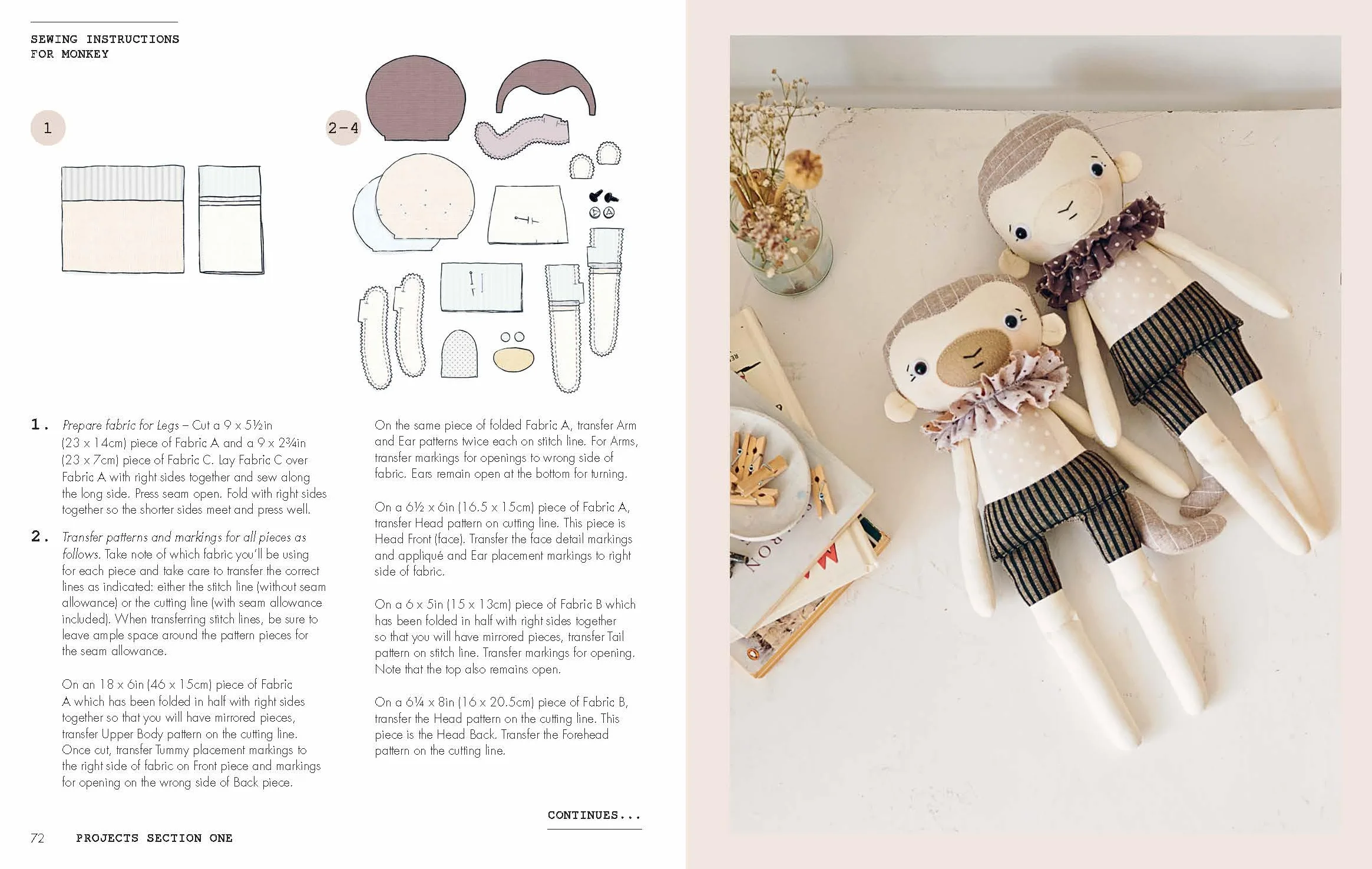 Make Your Own Animal Friends: 10 Cute Cloth Dolls to Sew, Dress Up and Personalize