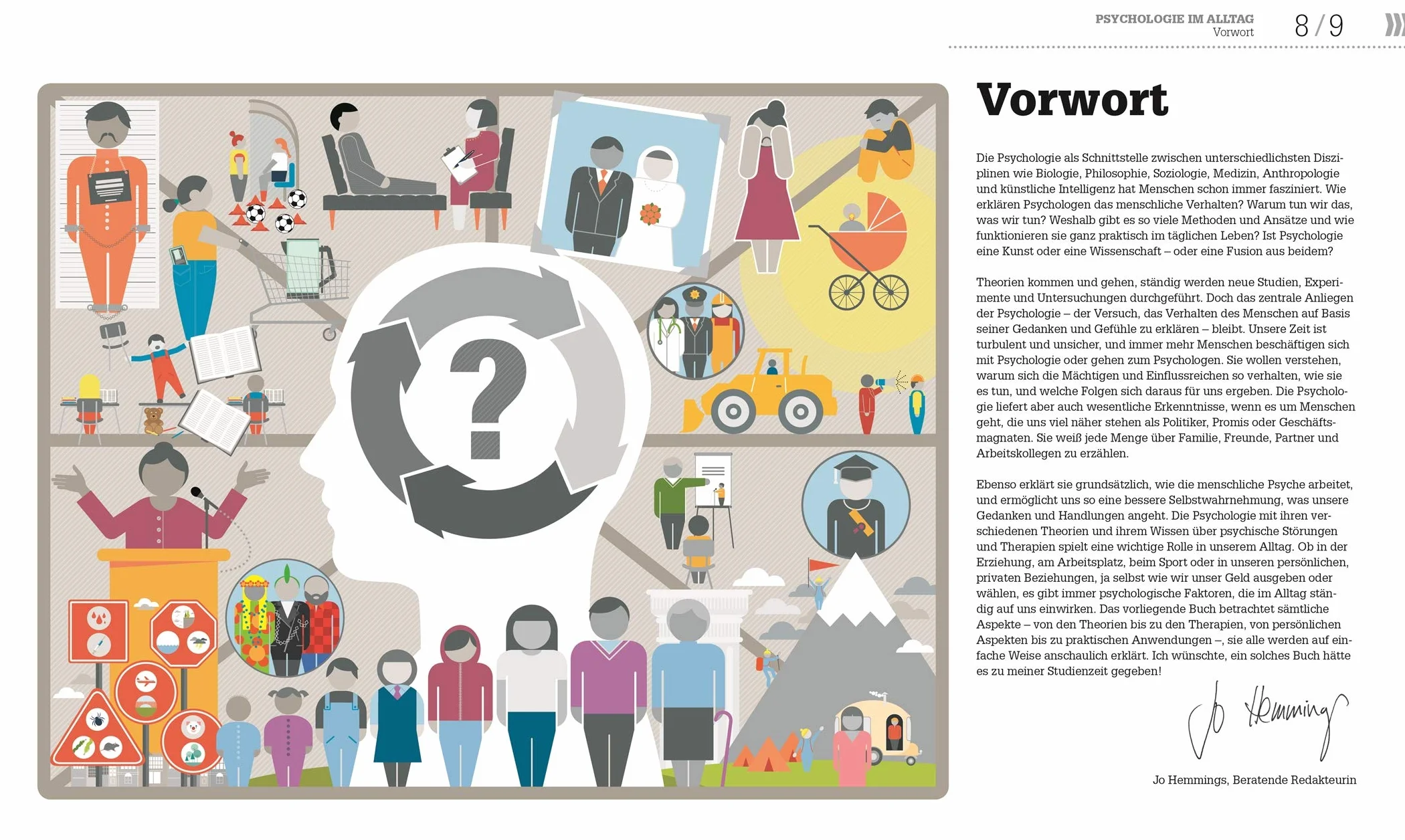 #dkinfografik. Psychologie im Alltag: Wie wir denken, fühlen und handeln