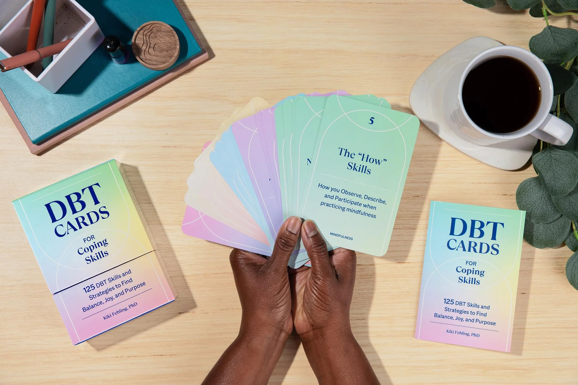 DBT Cards for Coping Skills: 125 DBT Skills and Strategies to Find Balance, Joy, and Purpose