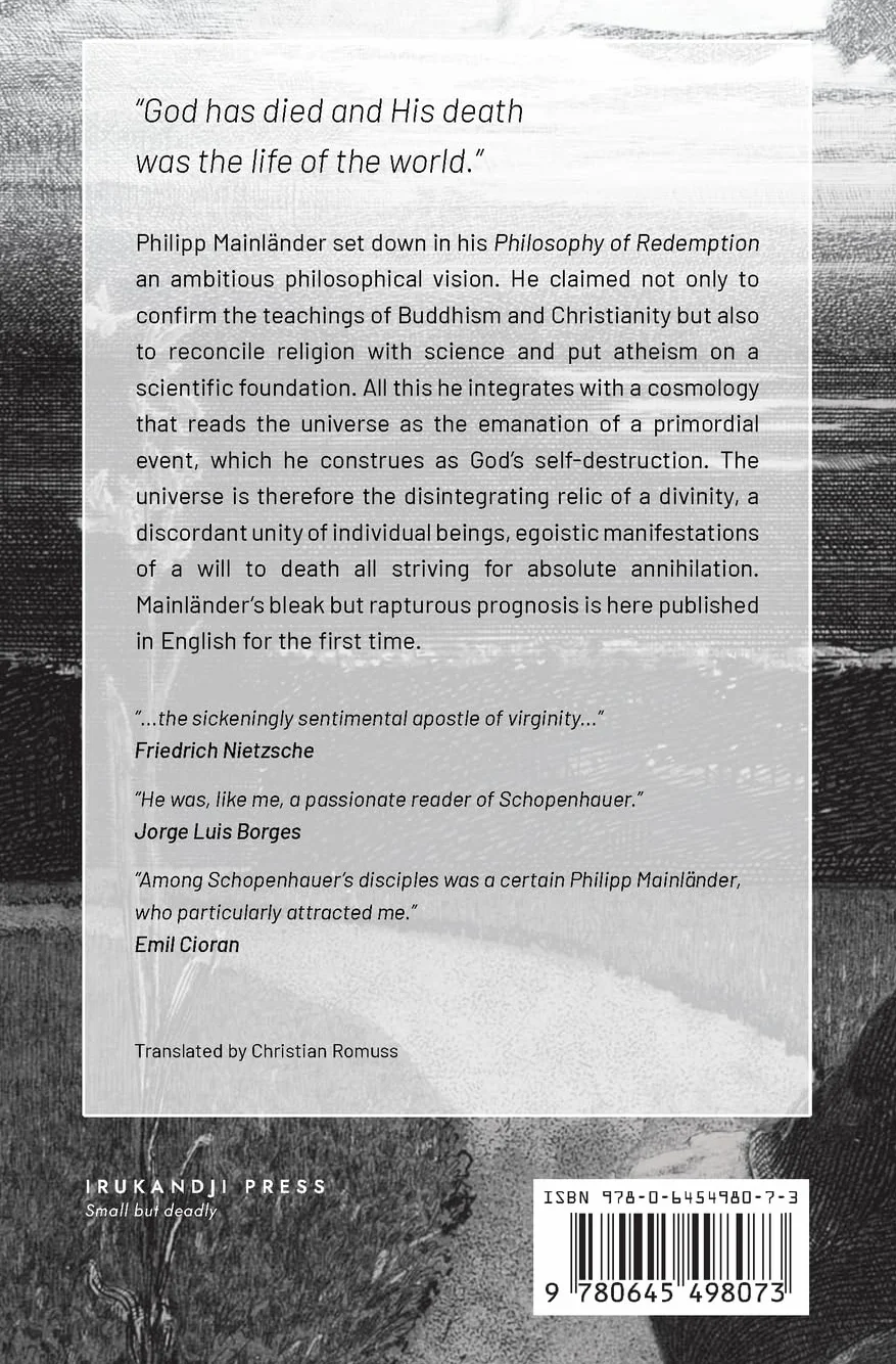 The Philosophy of Redemption