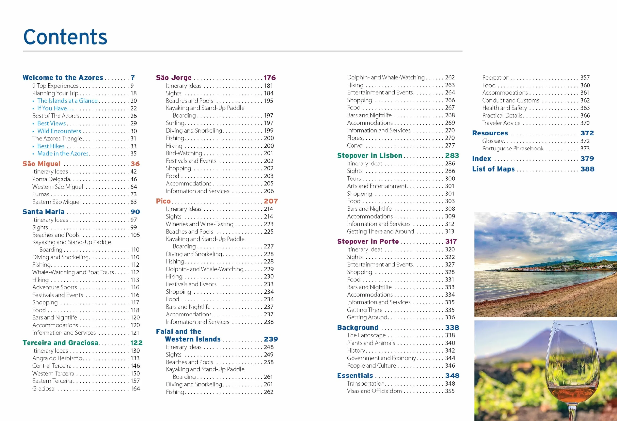 Moon Azores: Best Beaches, Diving & Kayaking, Natural Wonders