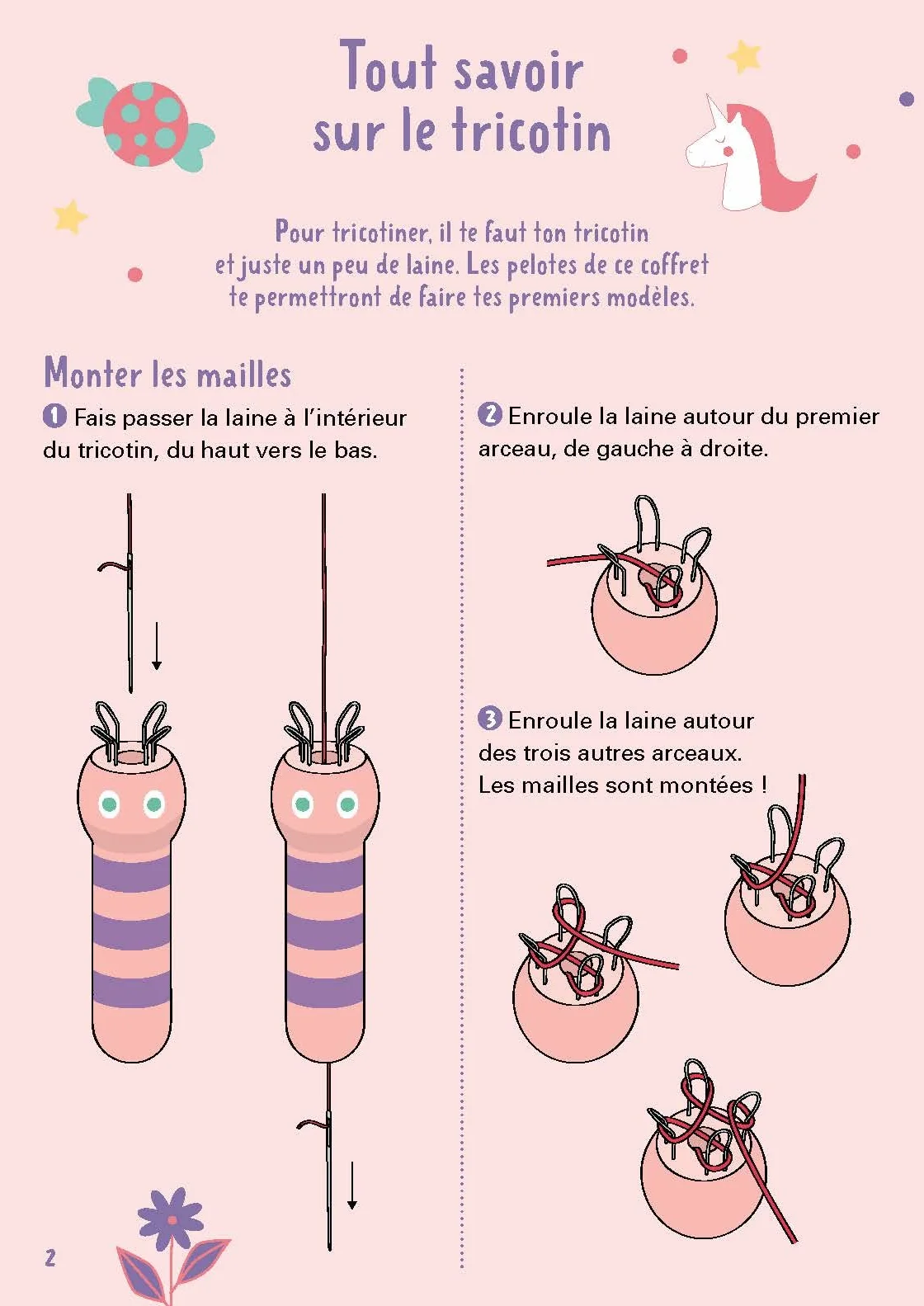 Mes créations en tricotin