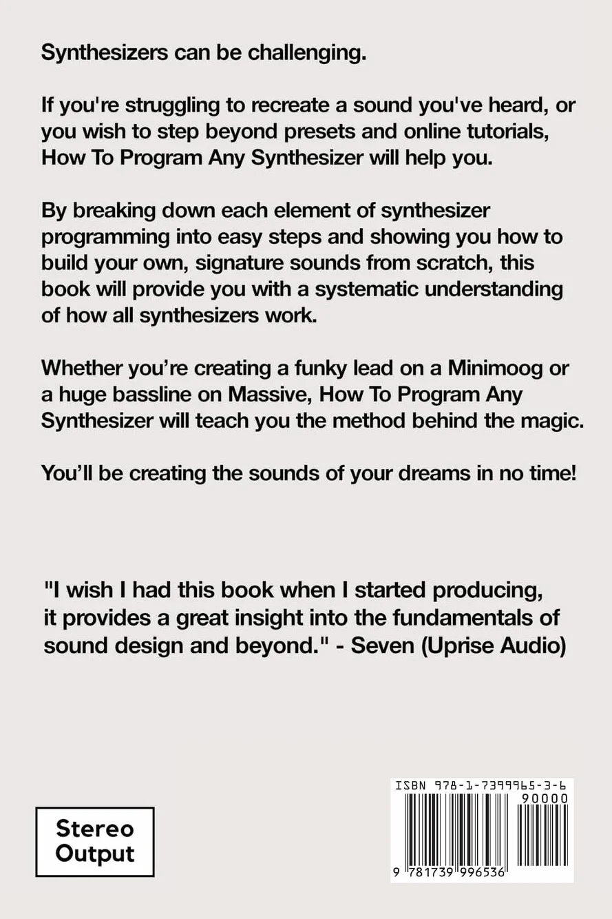 How To Program Any Synthesizer: Second Edition