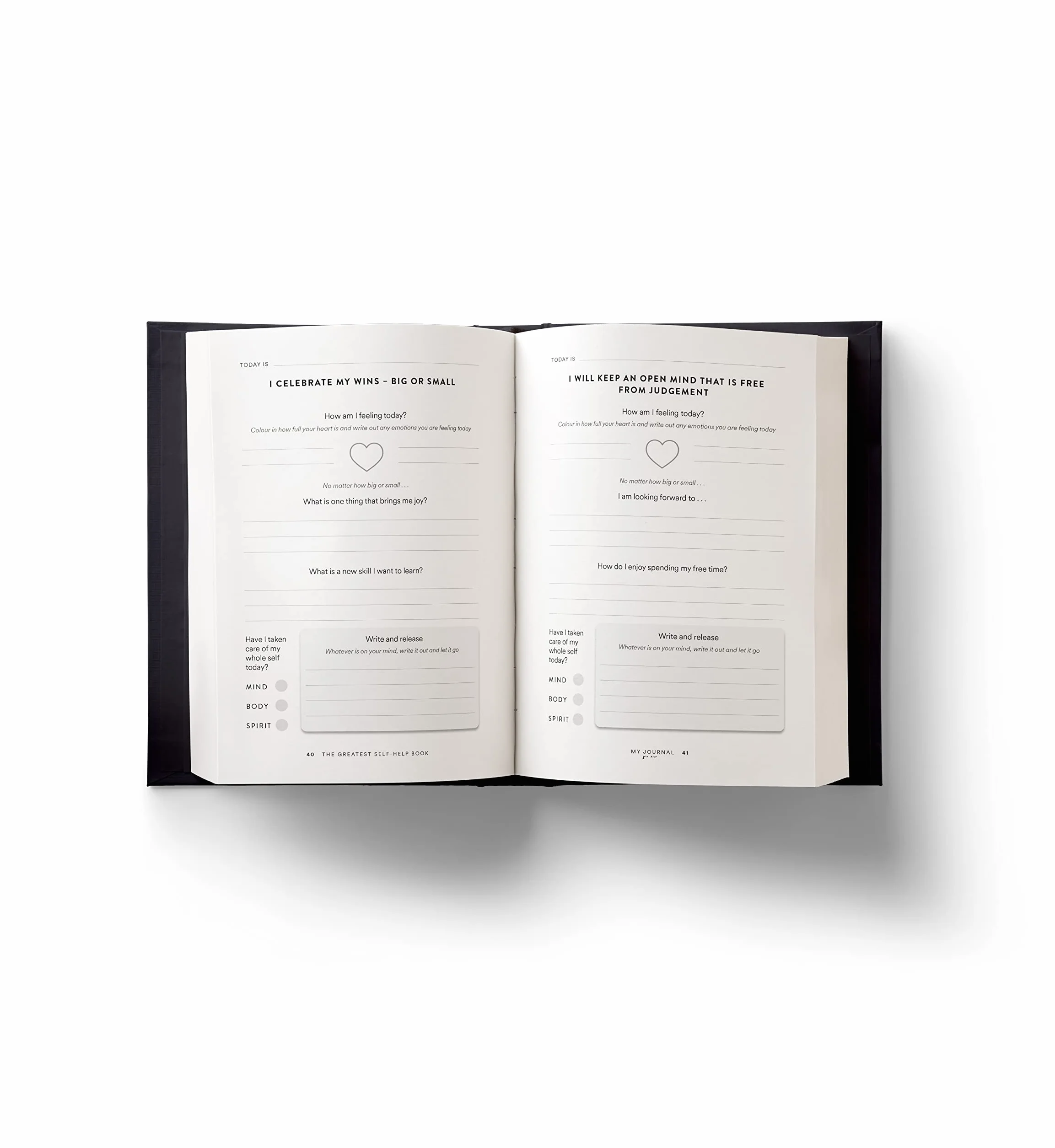 The Greatest Self-Help Book (Is the One Written by You): A Daily Journal for Gratitude, Happiness, Reflection and Self-Love