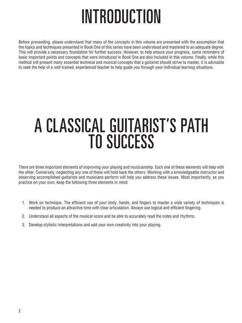 Hal Leonard Classical Guitar Method - Book 2 (Book/Online Audio): An Intermediate-Level Guide with Step-by-Step Instructions
