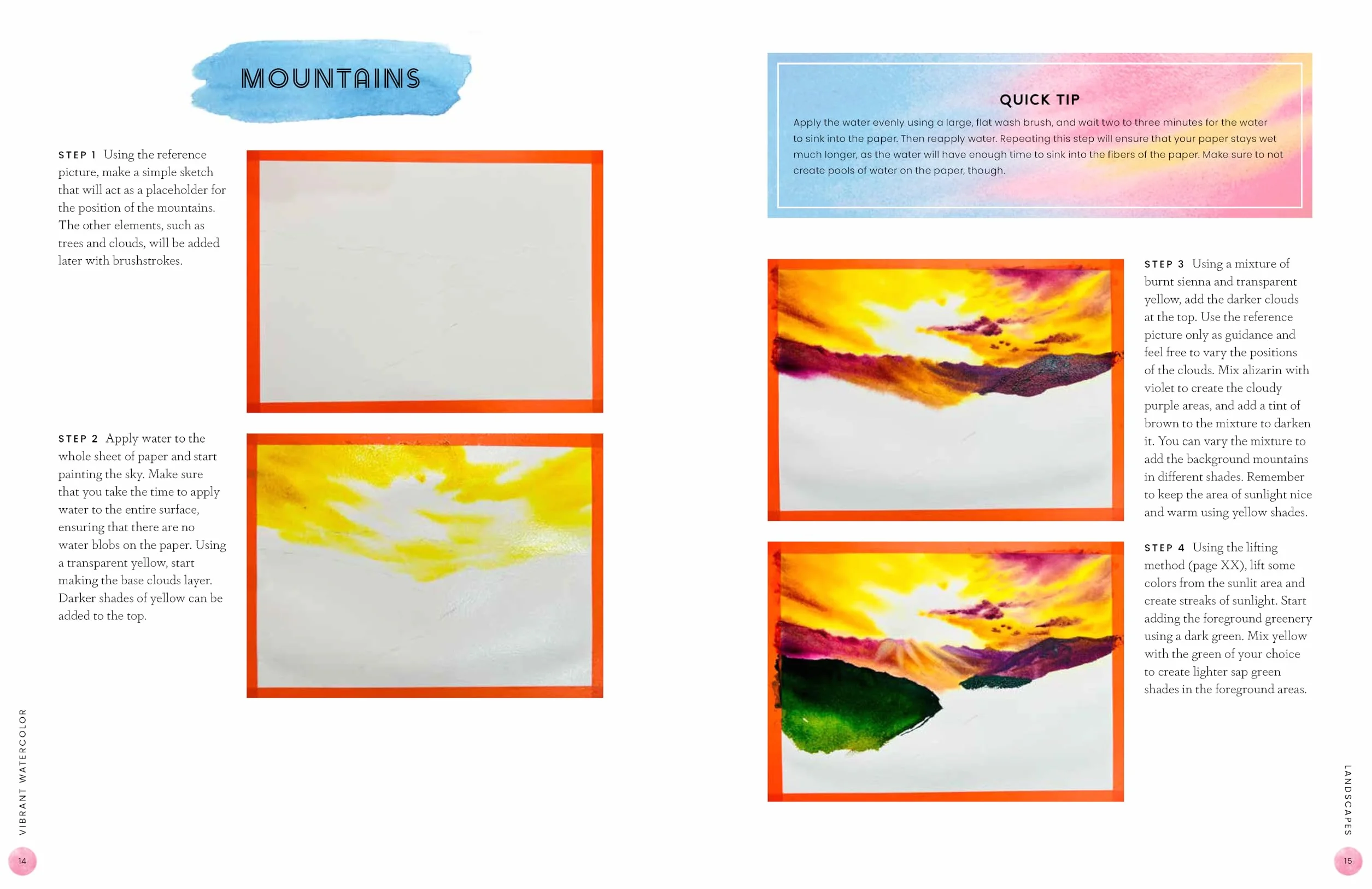 Vibrant Watercolor: A Creative and Colorful Exploration Into the Art of Watercolor Painting: 2