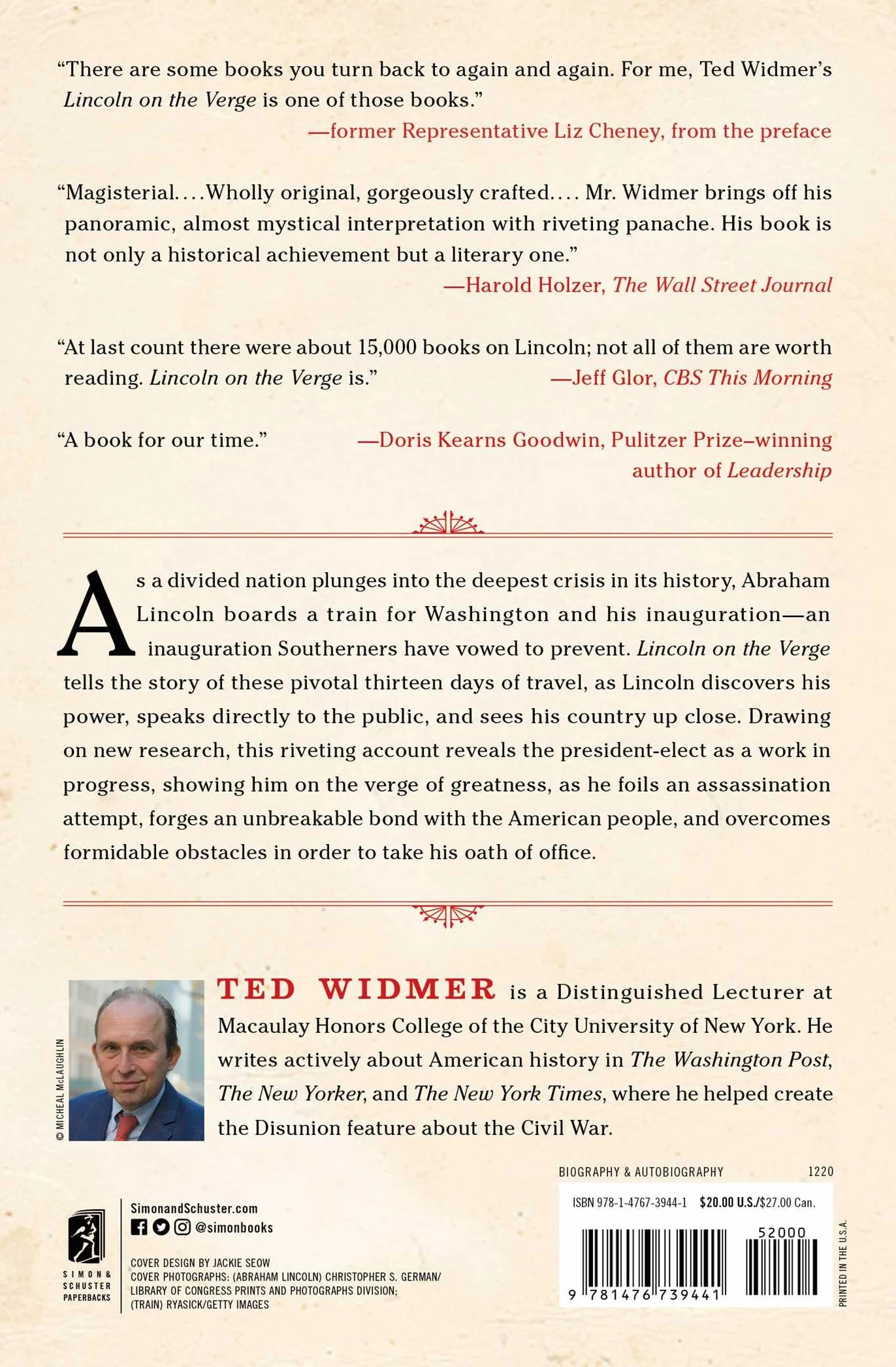 Lincoln on the Verge: Thirteen Days to Washington