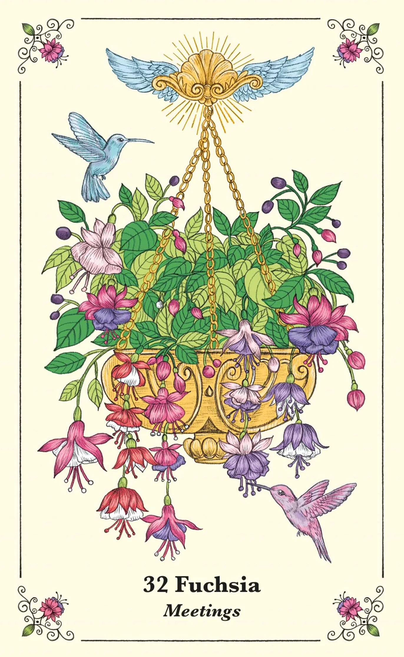 Spirits in Flowers Oracle Deck: Includes 52 cards and a 128-page illustrated book