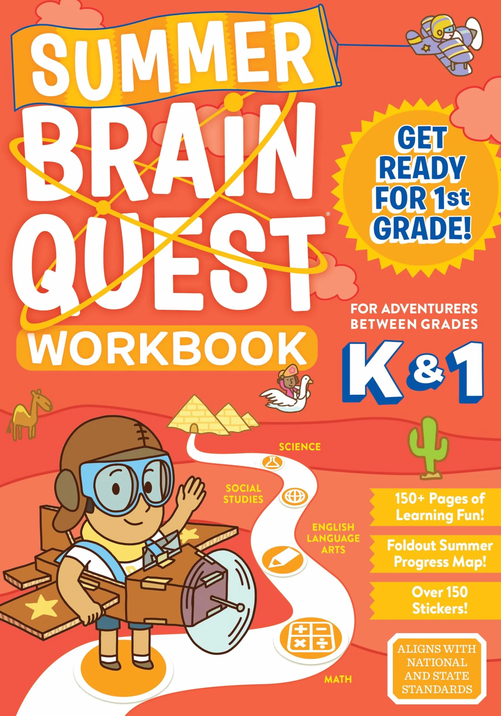 Summer Brain Quest: Between Grades K & 1