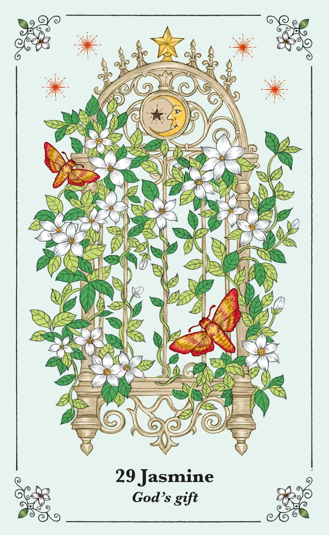 Spirits in Flowers Oracle Deck: Includes 52 cards and a 128-page illustrated book