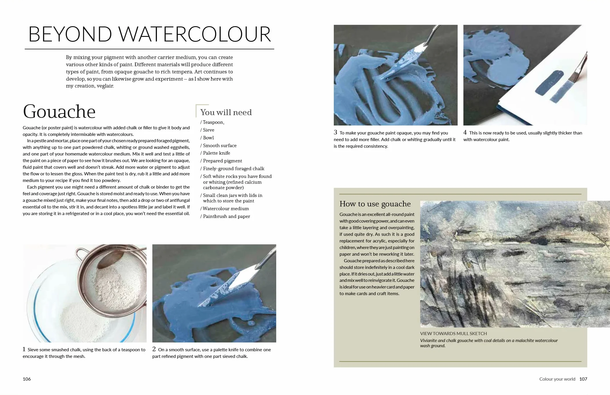 Found and Ground: A Practical Guide to Making Your Own Foraged Paints