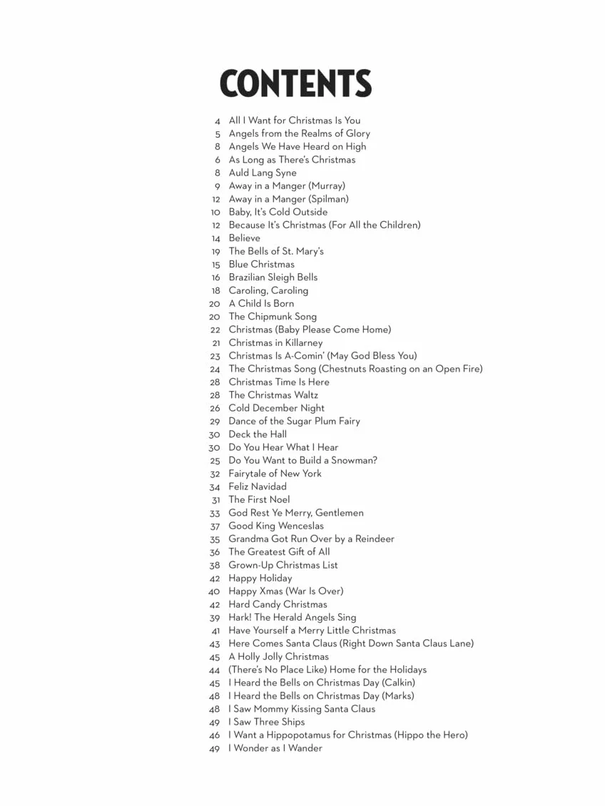 101 Christmas Songs: For Trumpet