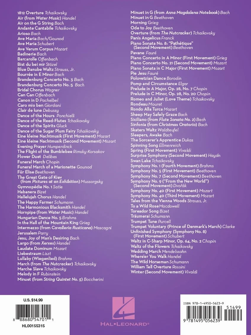 101 classical themes for flute flute traversiere