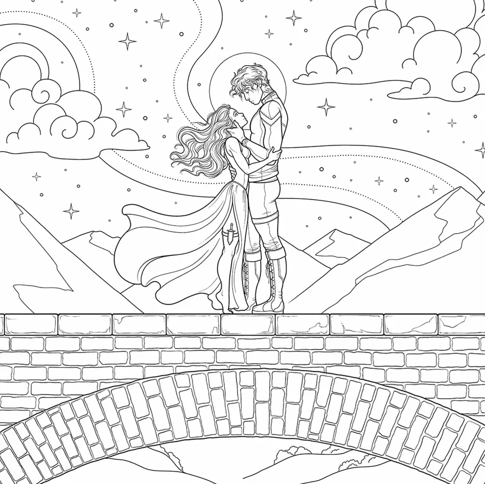 Fourth Wing: The Official Coloring & Sticker Book (Includes 2 Pages of Stickers to Color)