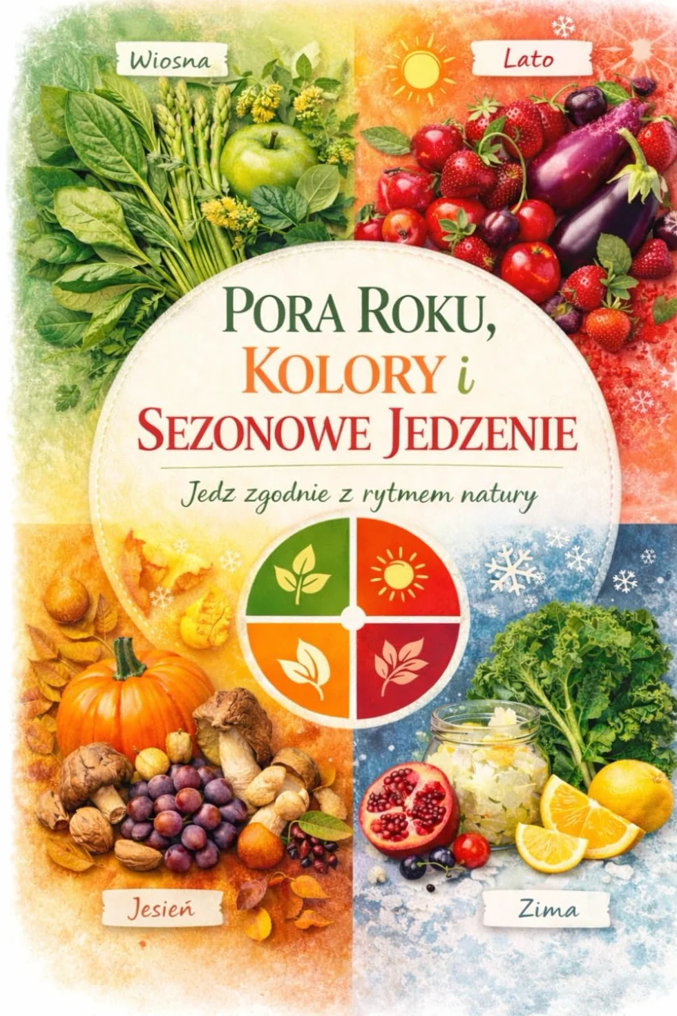 „Pora roku, kolory i sezonowe jedzenie”: Jedz zdrowo z rytmem natury
