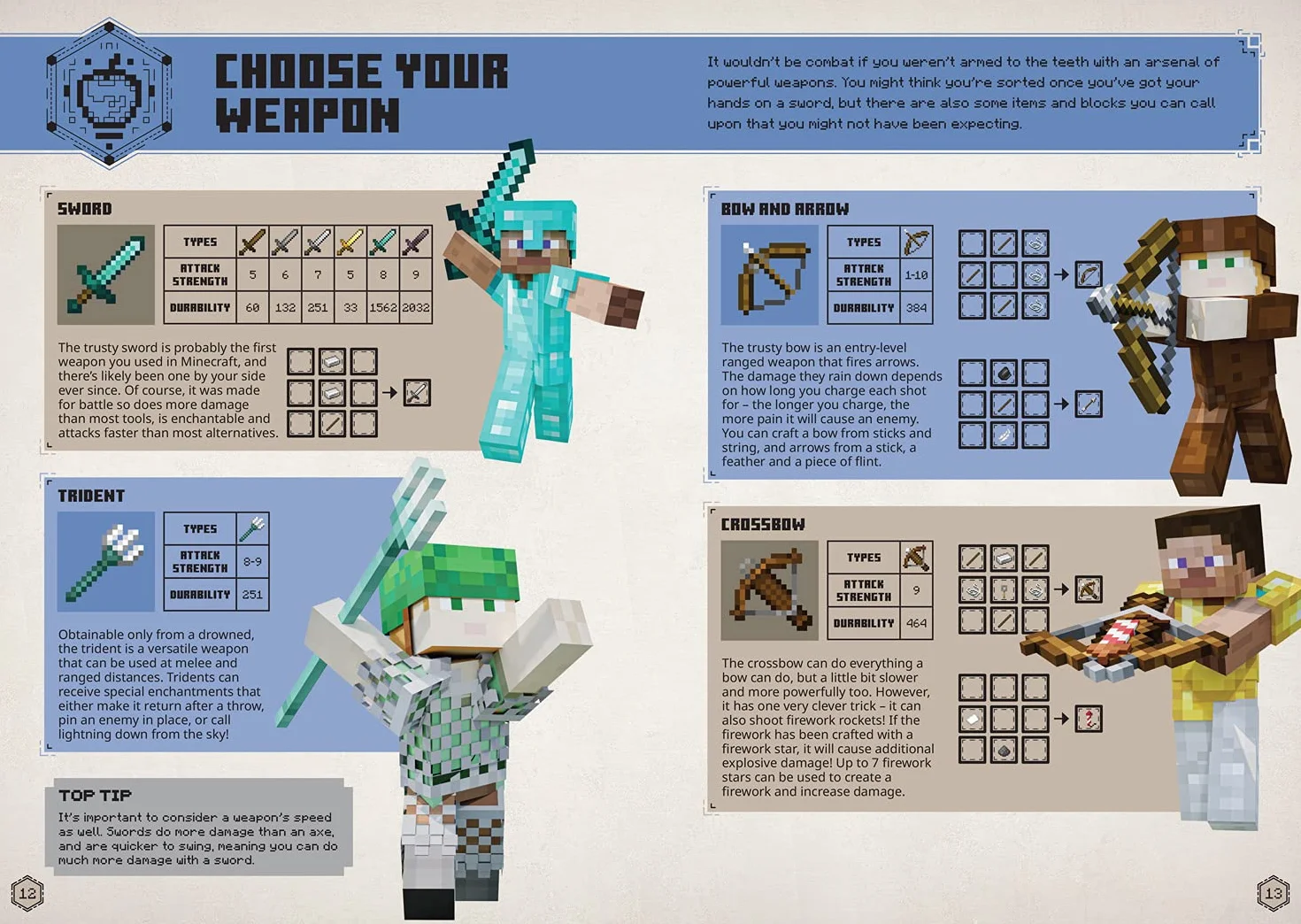 All New Official Minecraft Combat Handbook: The Latest Updated & Revised Essential Guide Book for the Best Selling Video Game of All Time