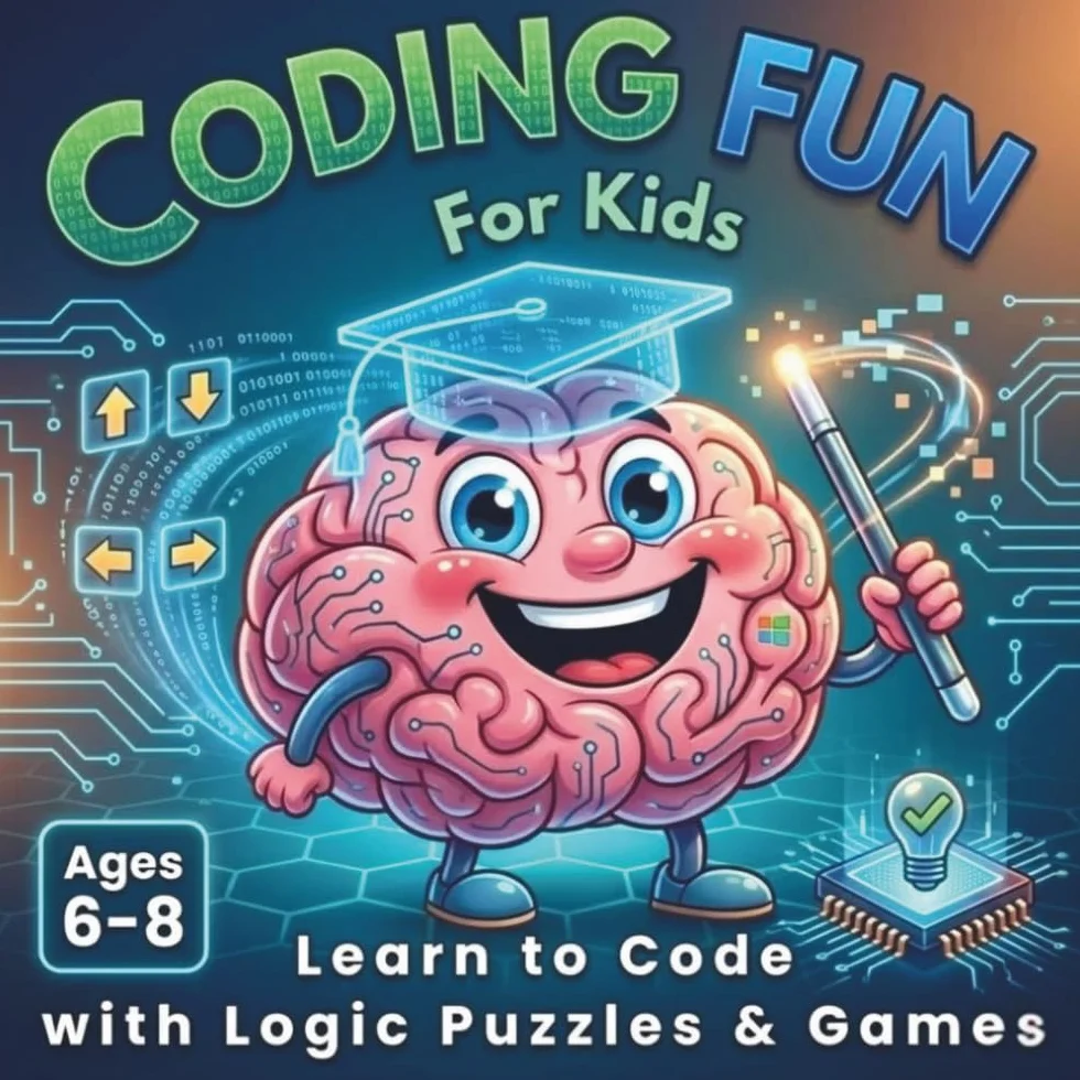 Coding Fun for Kids Ages 6-8: Learn to Code with Logic Puzzles & Games