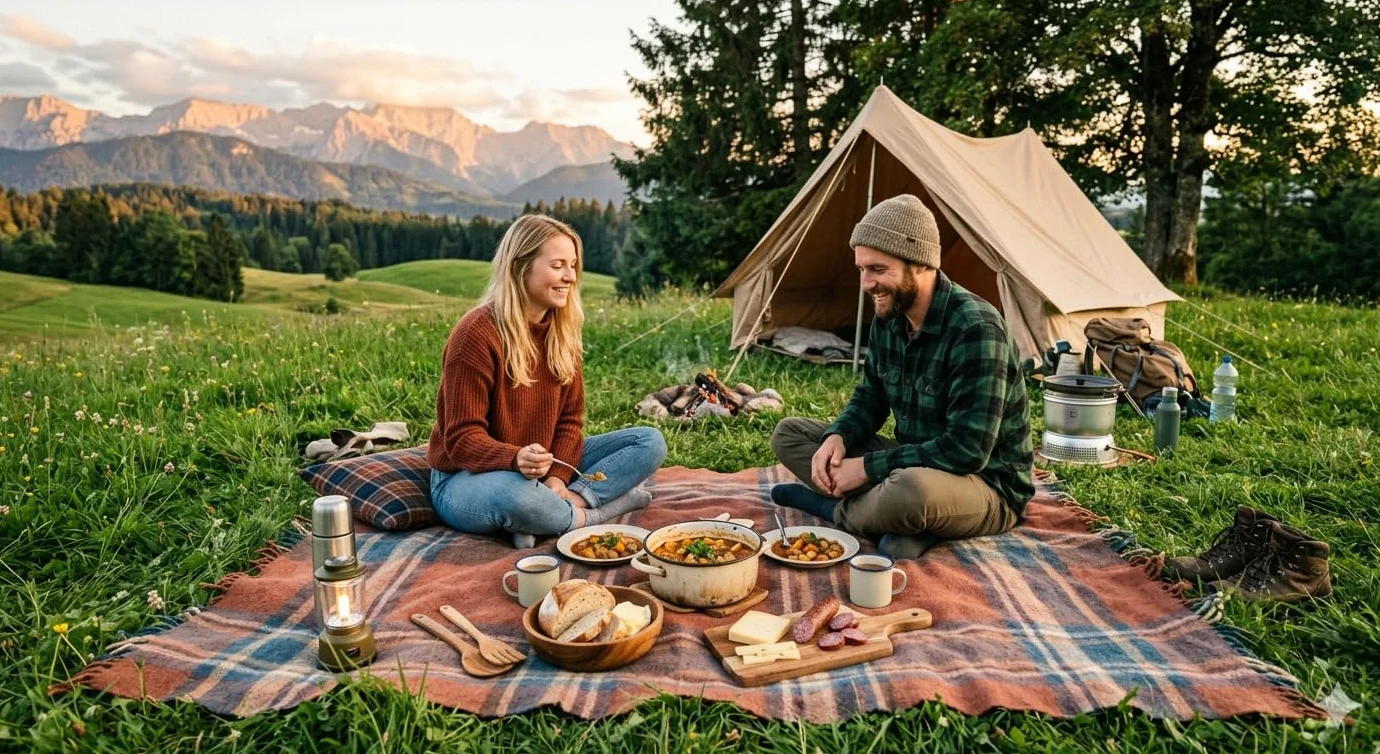 One Pot Camping Kochbuch – 20-Minuten-Rezepte für unterwegs: Einfache Zutaten, minimaler Aufwand, maximaler Geschmack – von Frühstück bis Abendessen | 70 leckere Ideen für die Campingküche