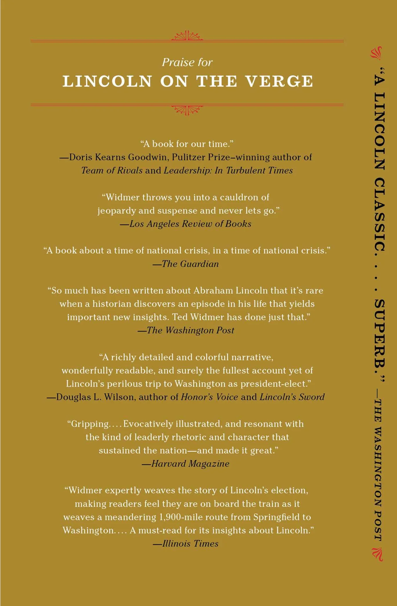 Lincoln on the Verge: Thirteen Days to Washington