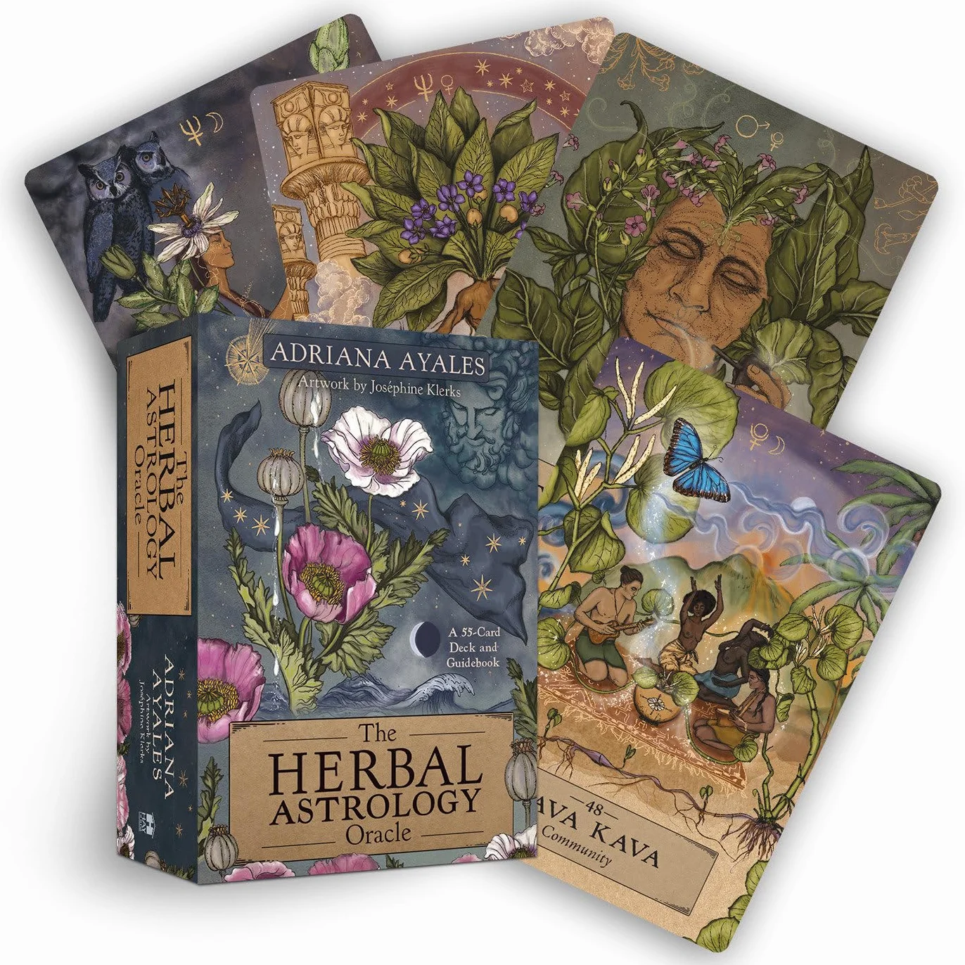 The Herbal Astrology Oracle: A 55-Card Deck and Guidebook