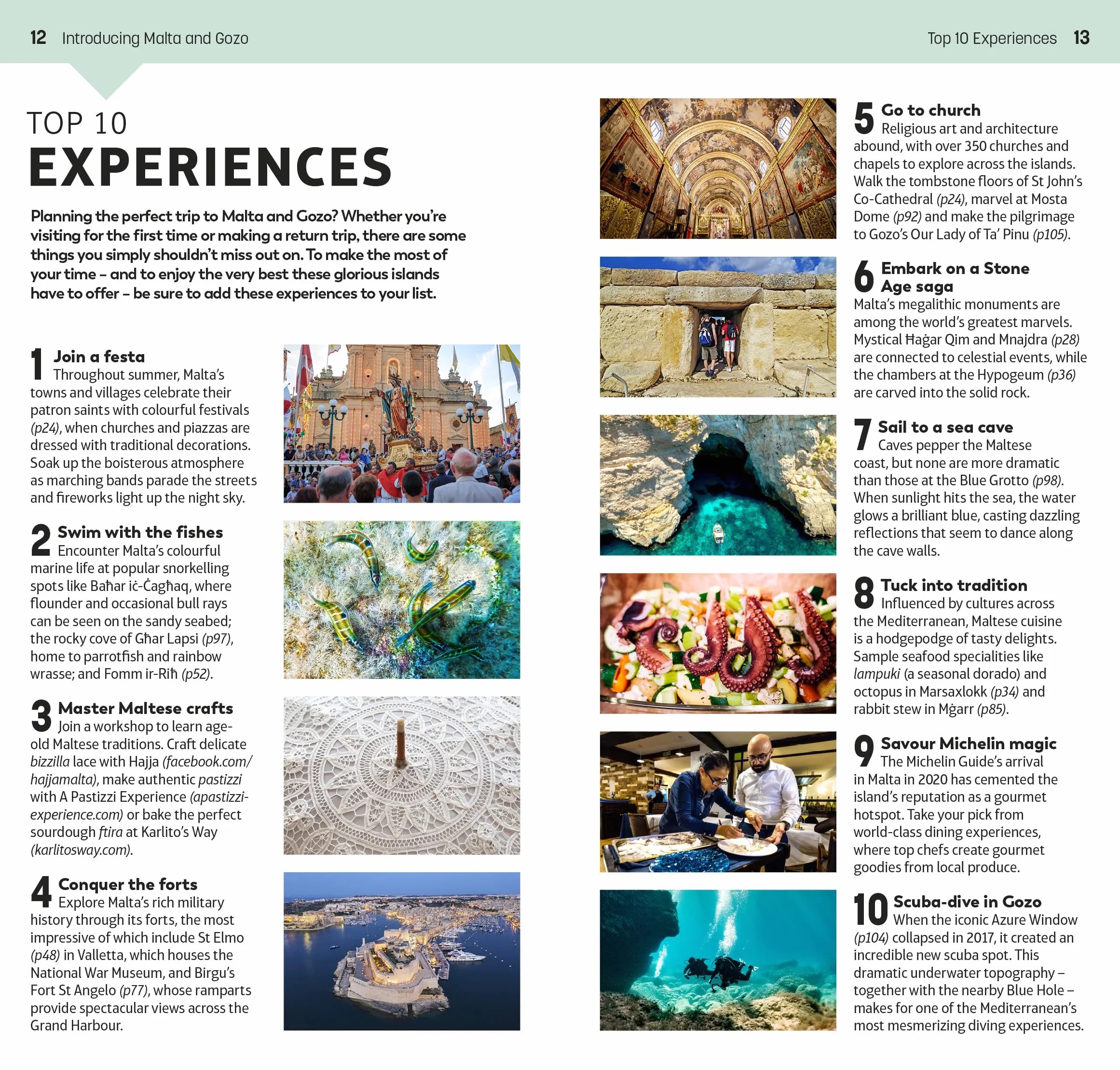 DK Top 10 Malta and Gozo: Top 10 lists for your perfect trip, plus an all-weather folded map