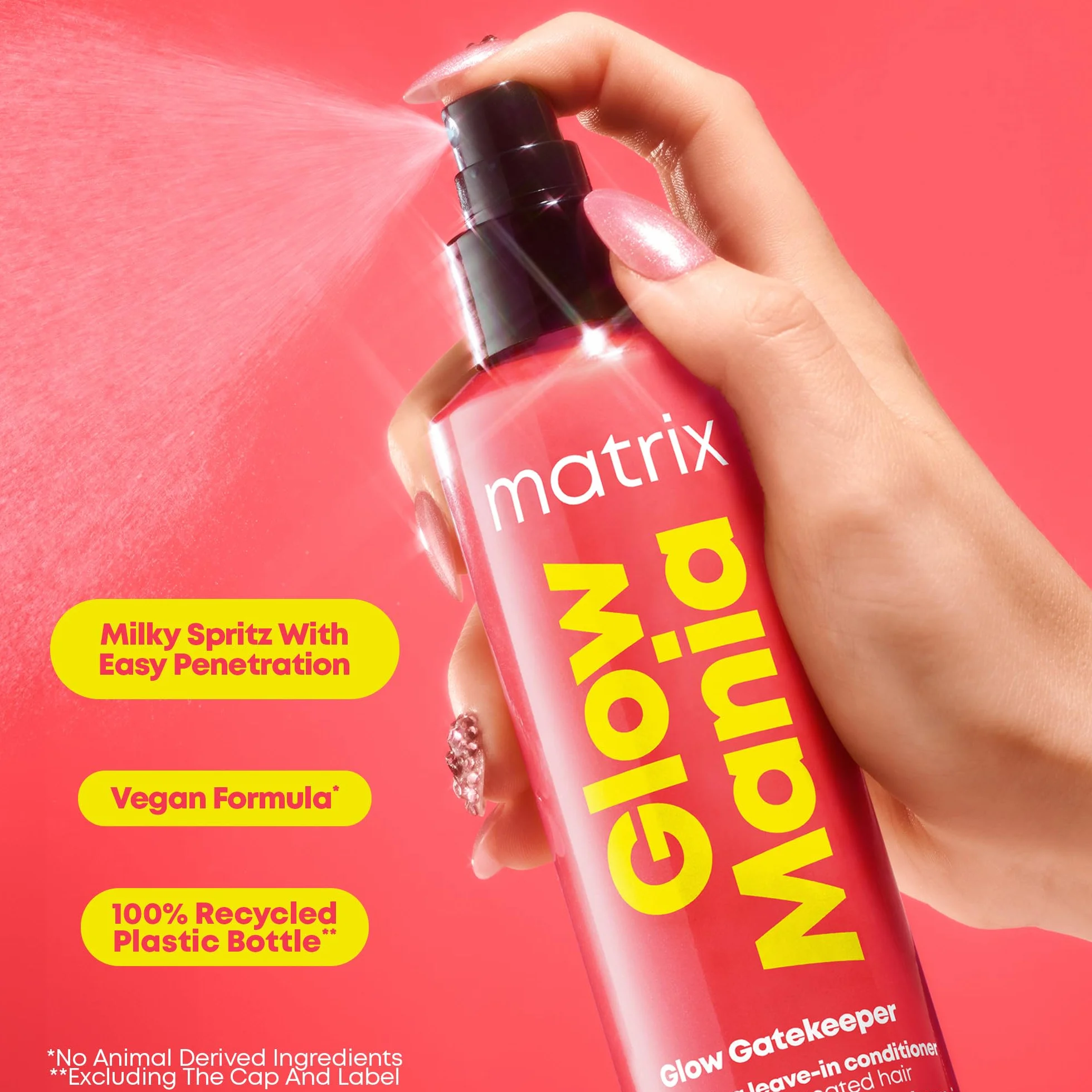 MATRIX TOTAL RESULTS GLOW MANIA Nabłyszczający spray bez spłukania do włosów farbowanych 250ml