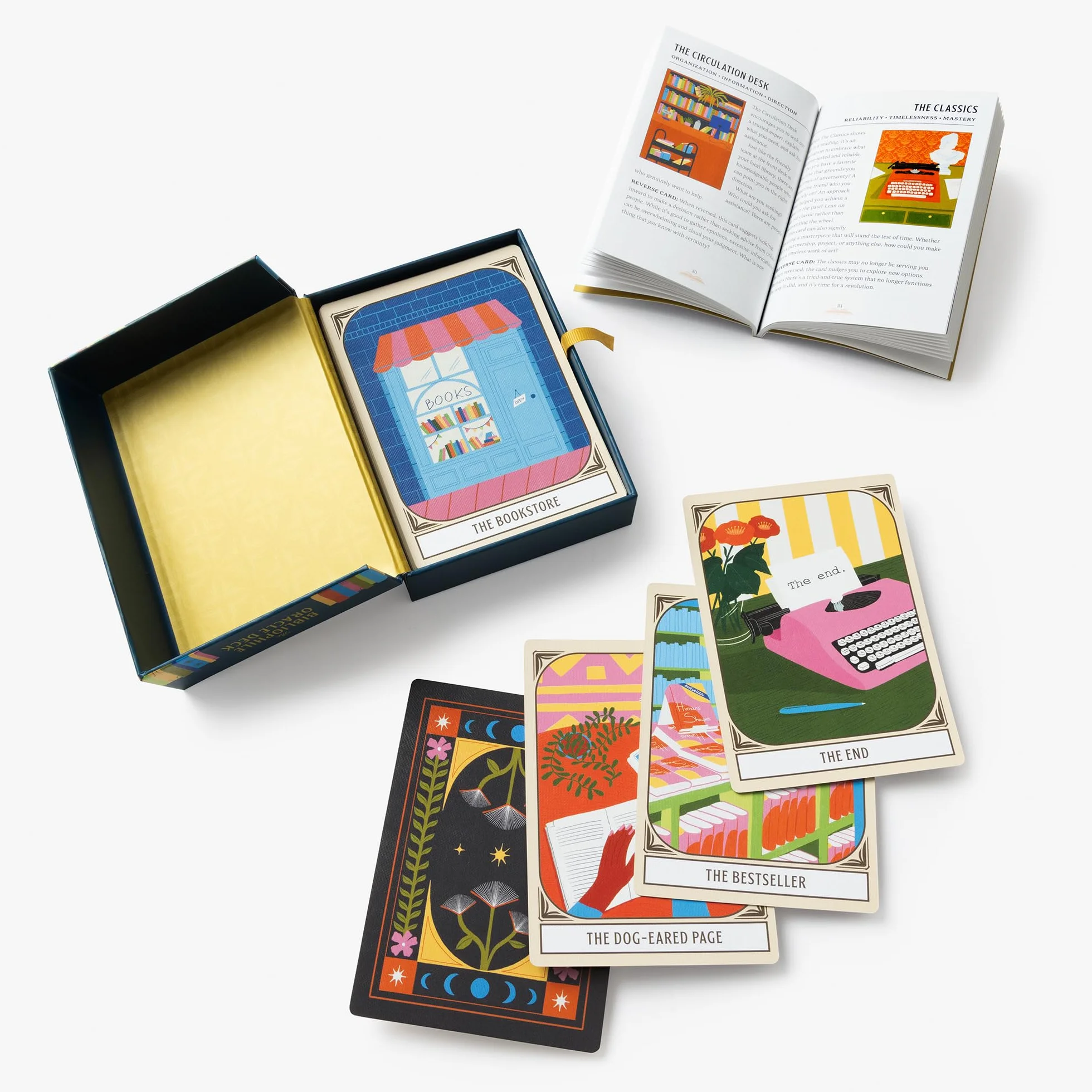 The Bibliophile Oracle Deck: A 52-Card Deck and Guidebook for Book Lovers
